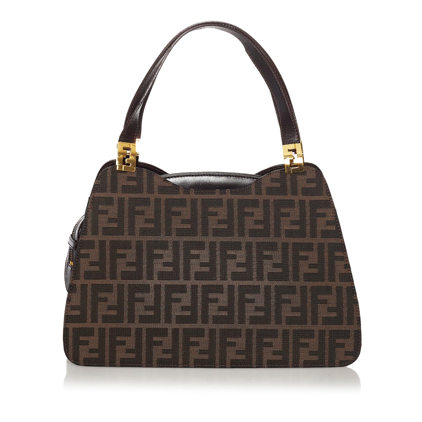 Fendi Zucca Handbag Shg Canvas Satchel Bag Handbag Shg 34090