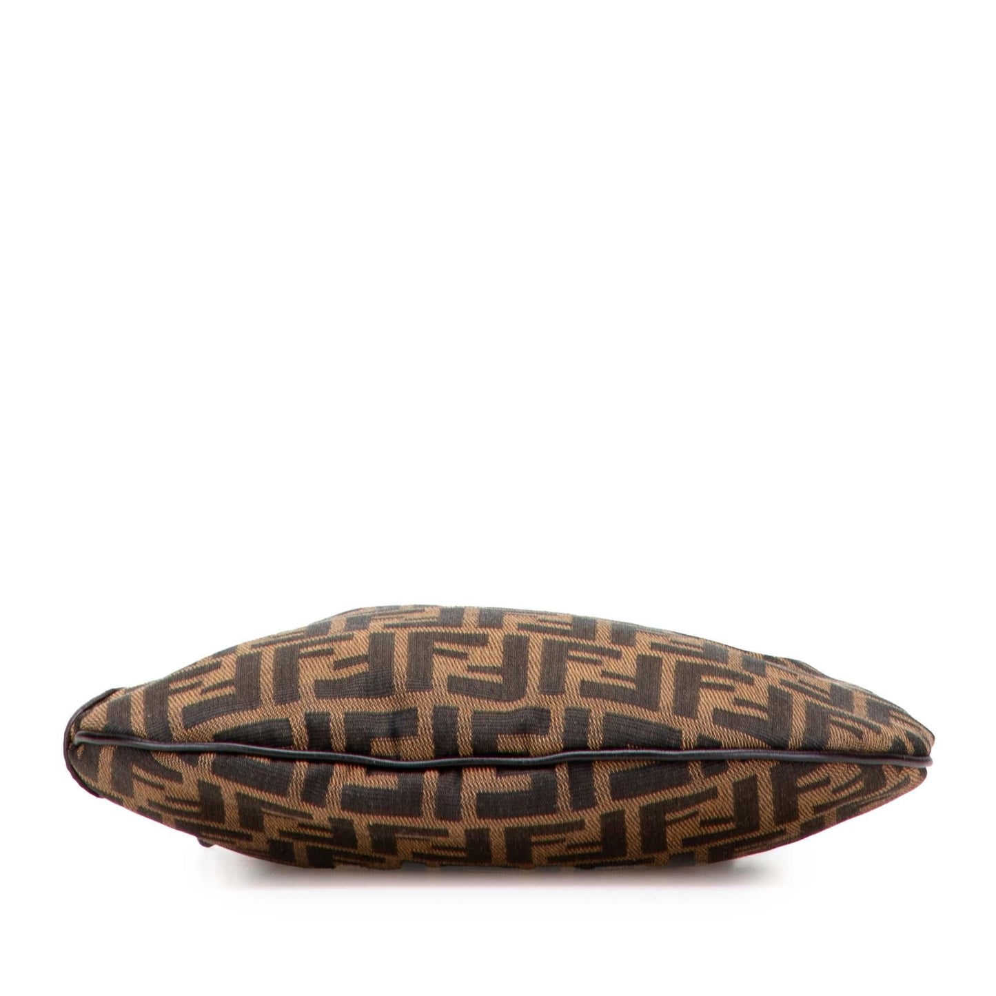 Fendi Zucca Oyster Shoulder Bag Canvas