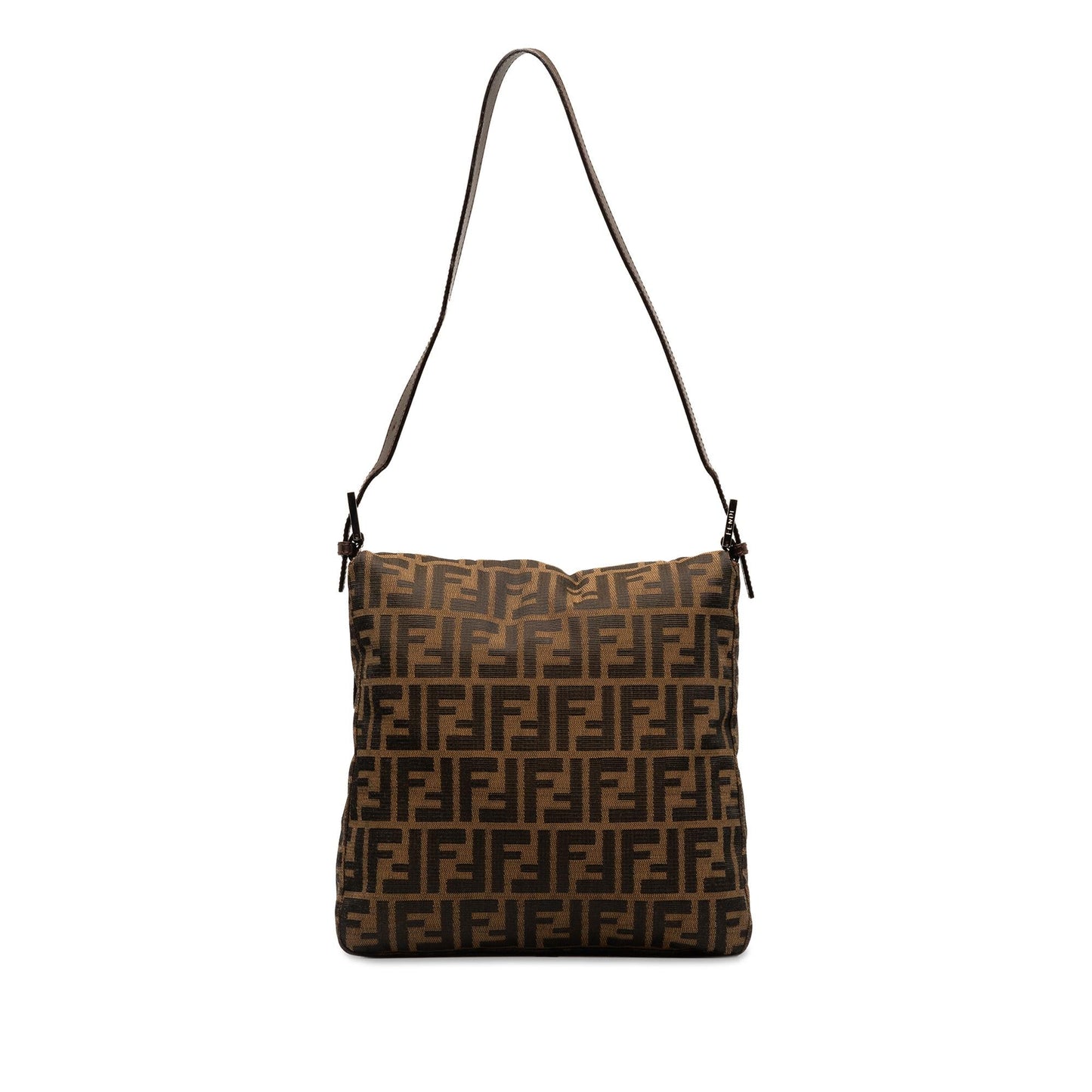 Fendi Zucca Shoulder Bag Canvas Shoulder Bag 19
