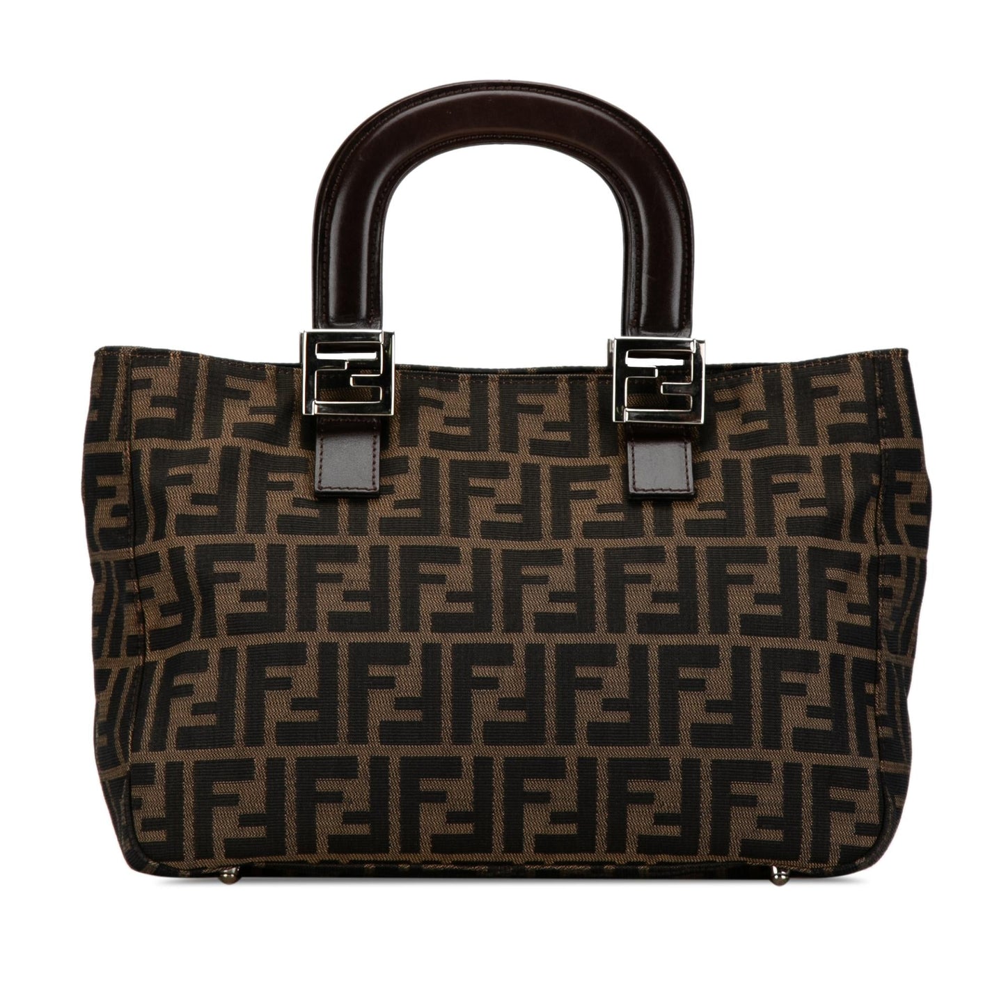 Fendi Zucca Twins Tote Shg 0O3Ibz Canvas Tote Bag