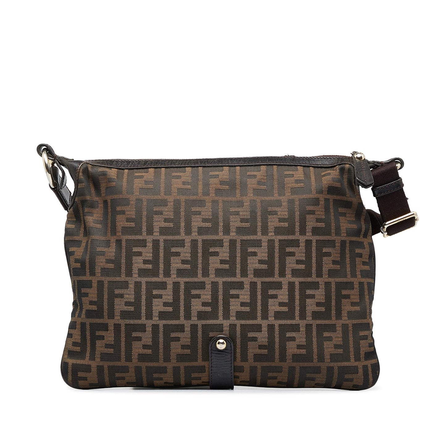 Fendi Zucca Chef Crossbody Shg Vwoc0T Zip Crossbody Bag