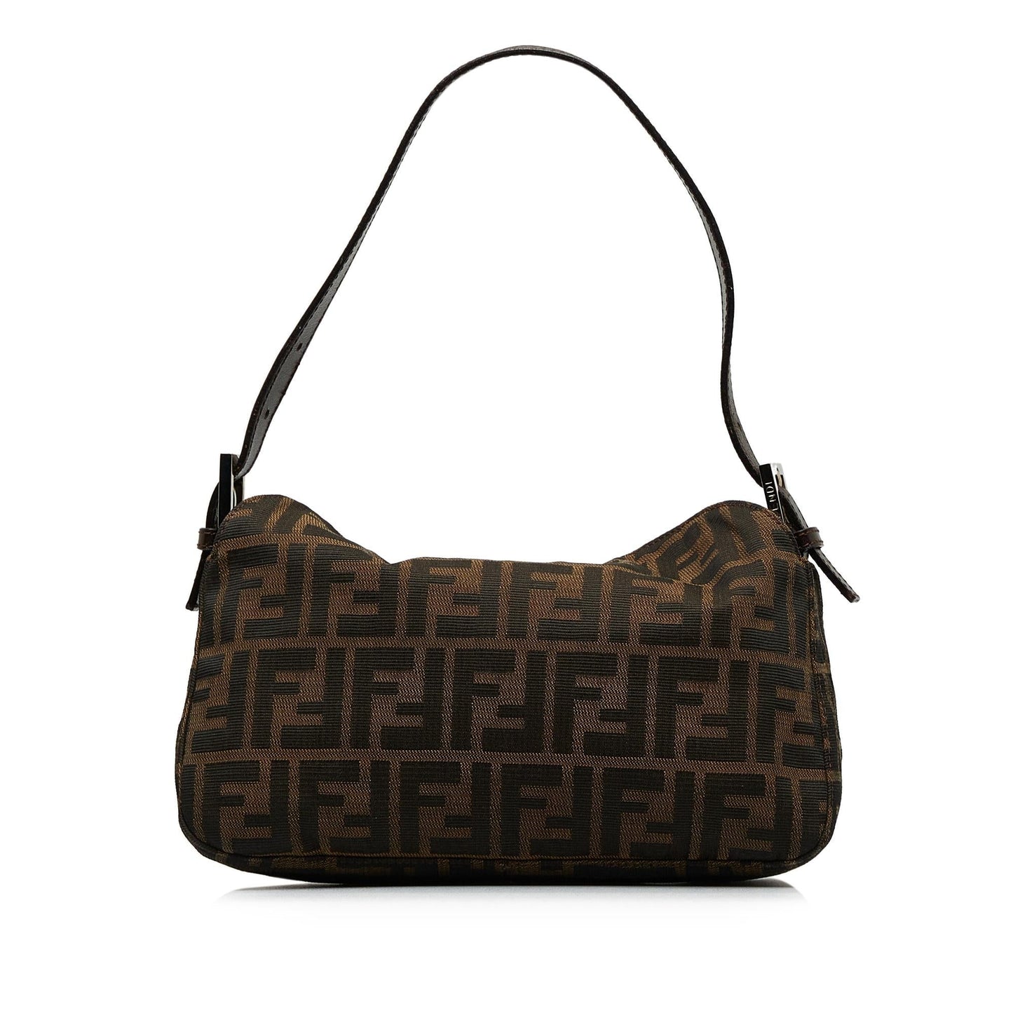 Fendi Zucca Double Baguette Shg Dmhe3N Handbag Flap Shoulder Bag