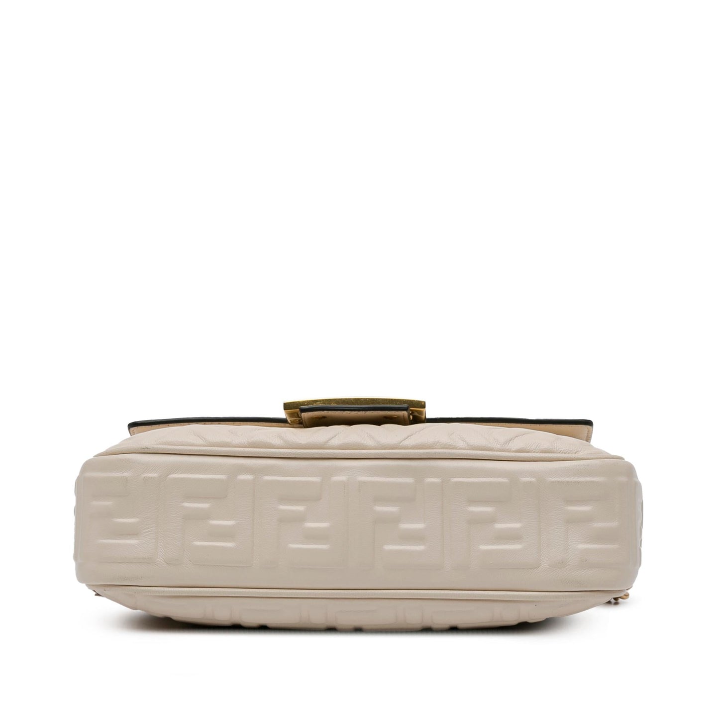 Fendi Zucca Midi Baguette Shg Inpxqw Shoulder Bag Chain Embossed