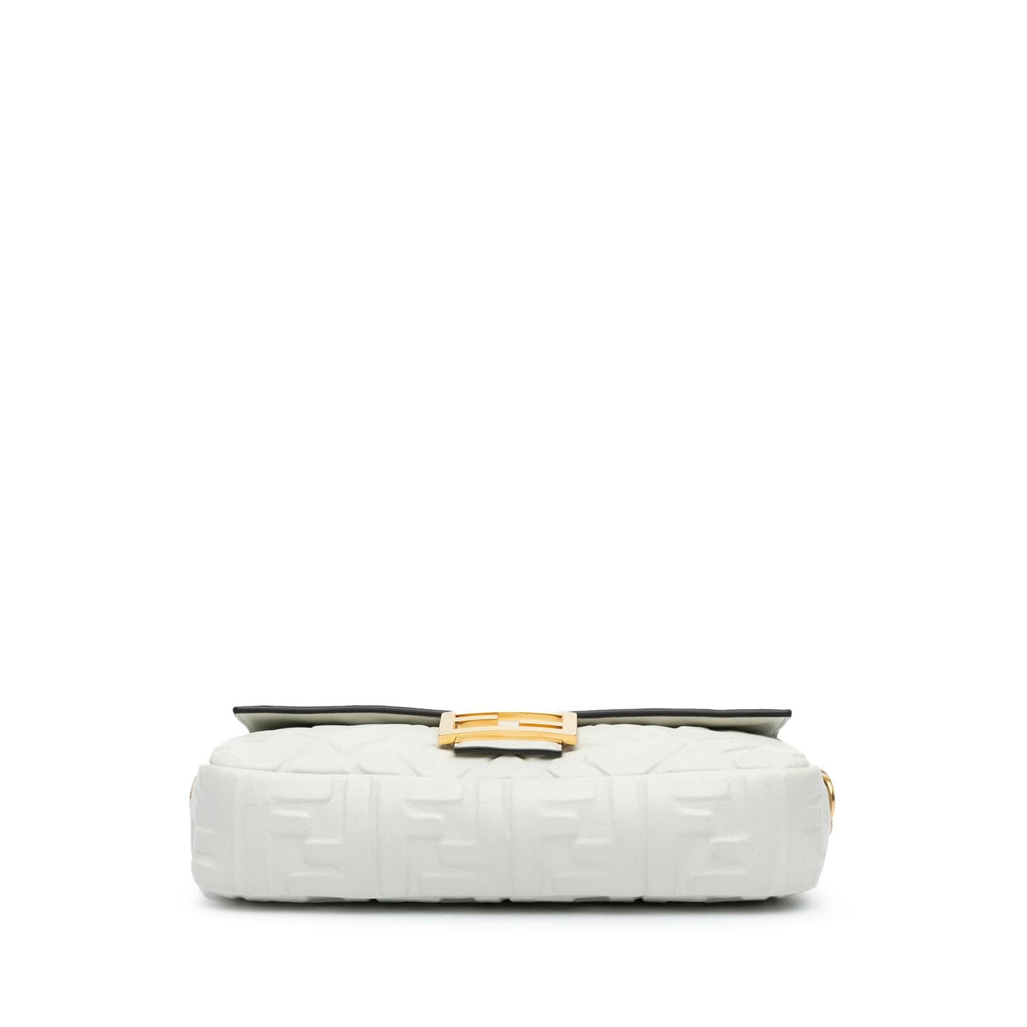 Fendi Zucca Baguette Satchel Leather Embossed Satchel Bag Satchel Shg Sozxyl