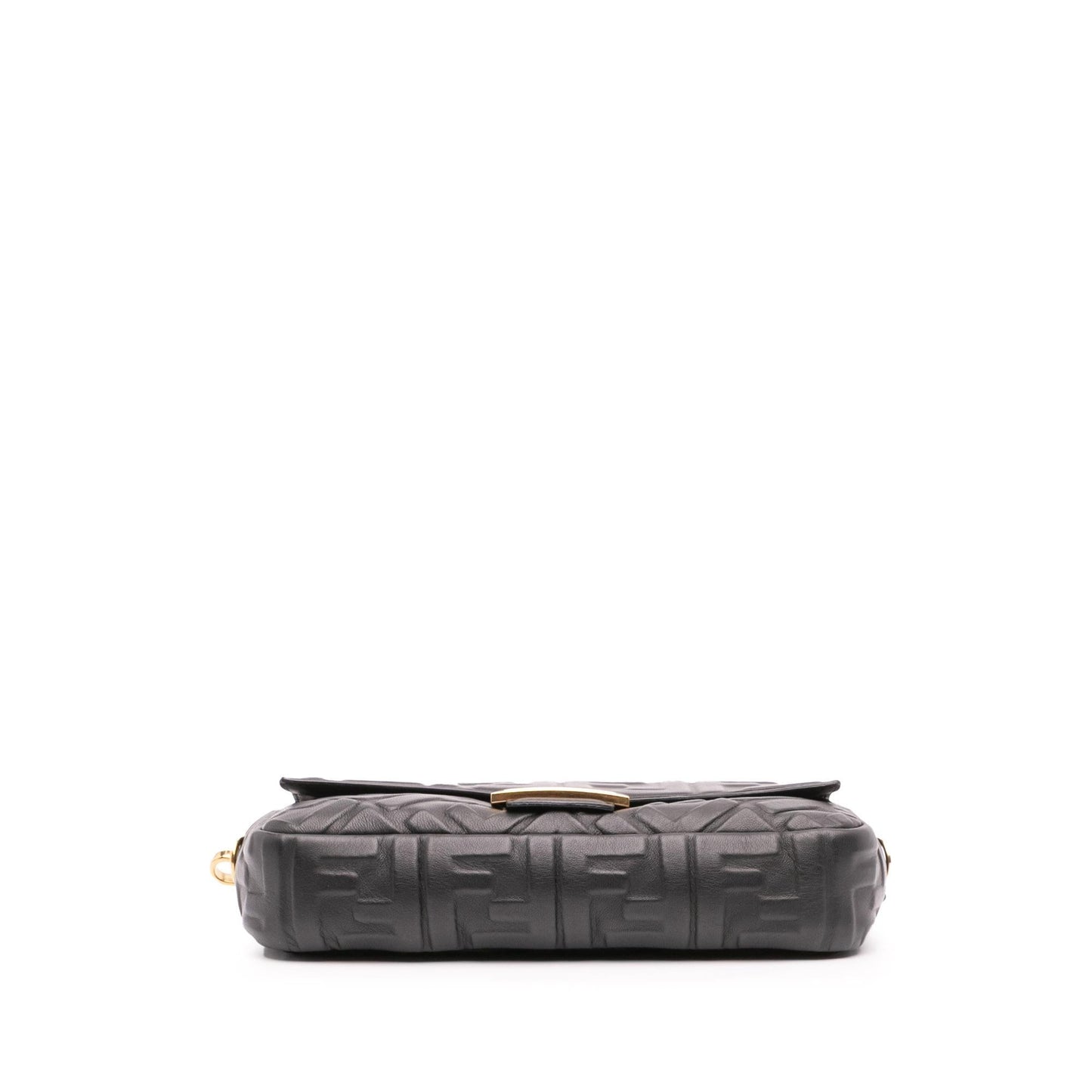 Fendi Zucca Baguette Satchel Leather Embossed Satchel Bag Baguette Satchel 18