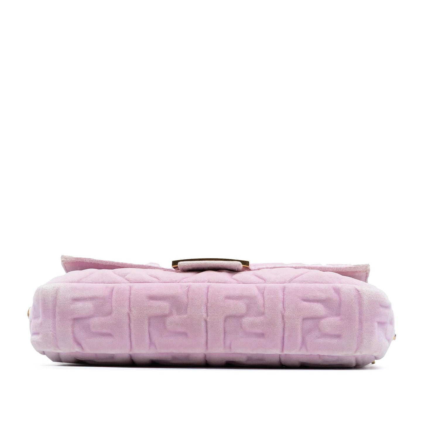Fendi Zucca Velvet Baguette Satchel Embossed Satchel Bag Baguette Satchel 1