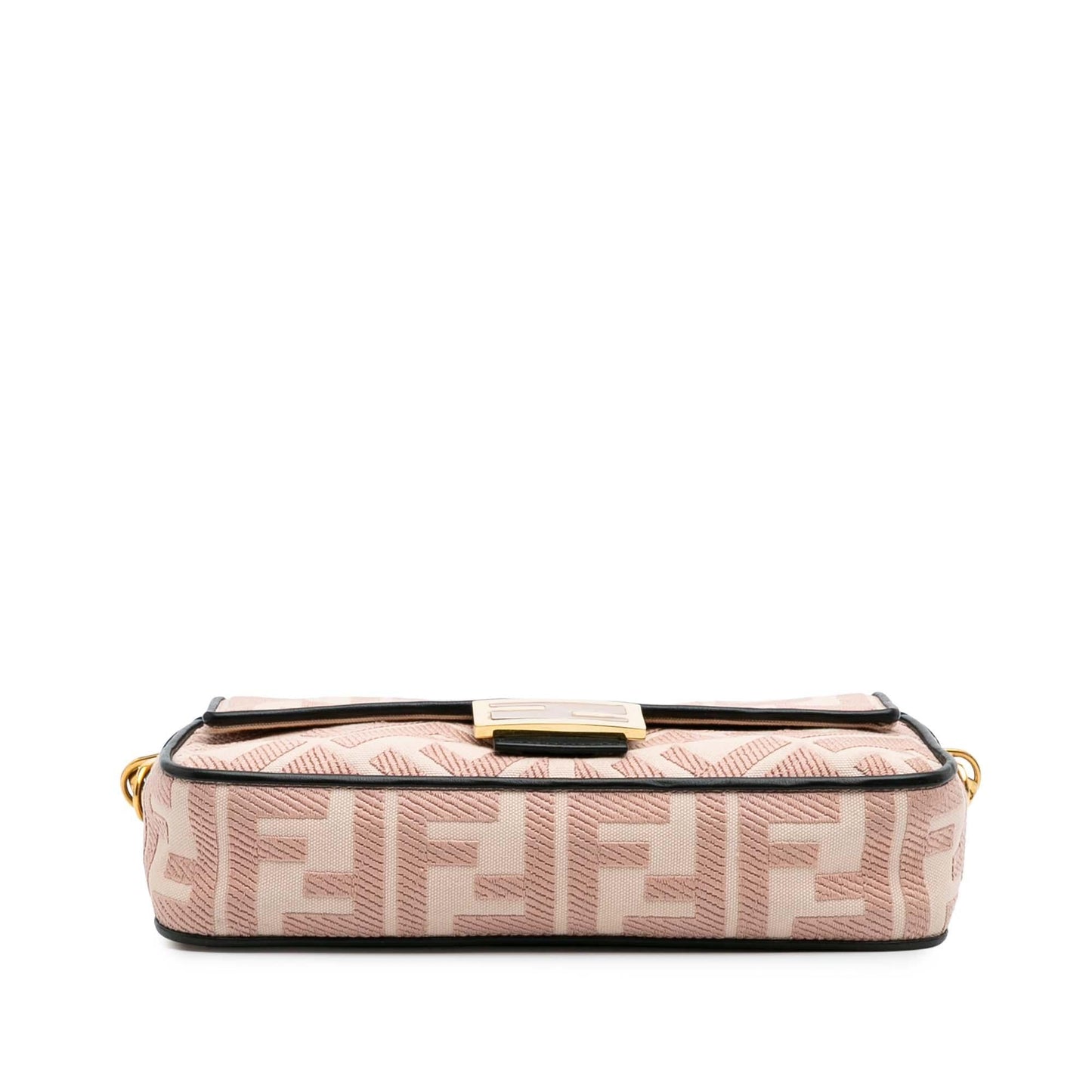 Fendi Zucca Baguette Satchel Canvas Embroidered Satchel Bag Baguette Satchel 3