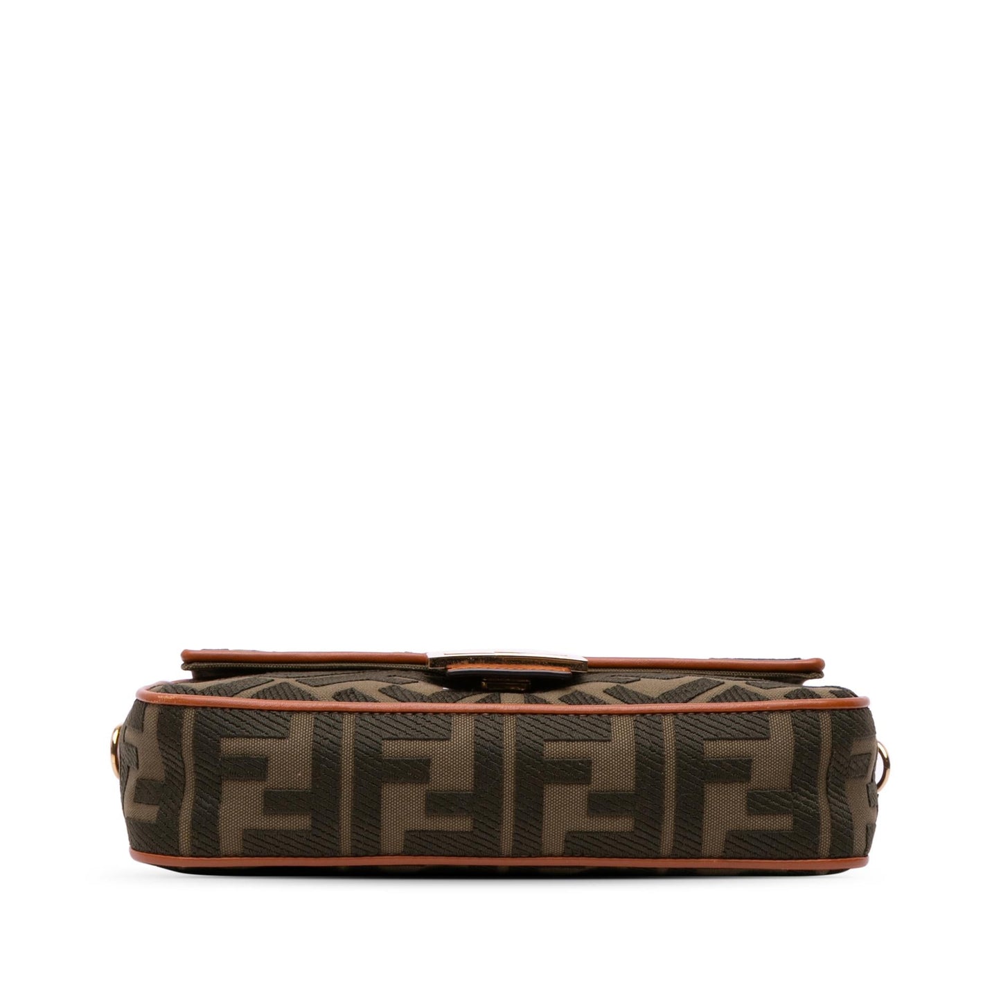 Fendi Zucca Baguette Satchel Canvas Embroidered Satchel Bag Baguette Satchel 13