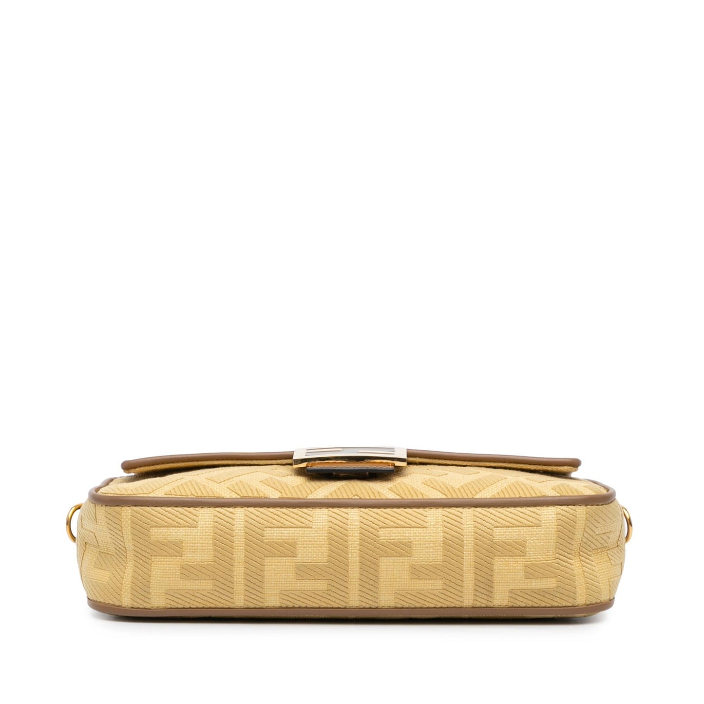 Fendi Zucca Baguette Satchel Canvas Embroidered Satchel Bag Baguette Satchel 10