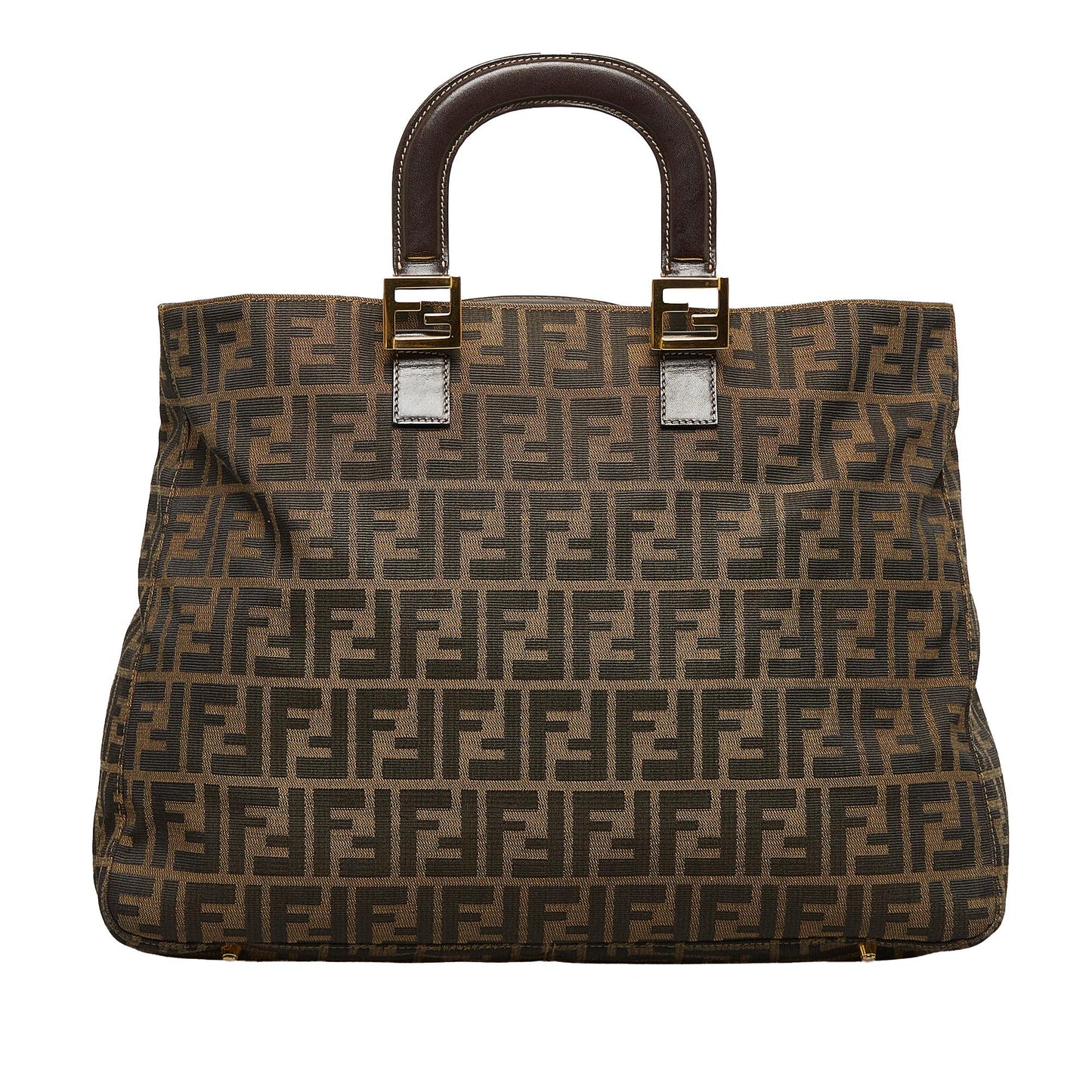 Fendi Zucca Tote Bag Shg Yvxvyg