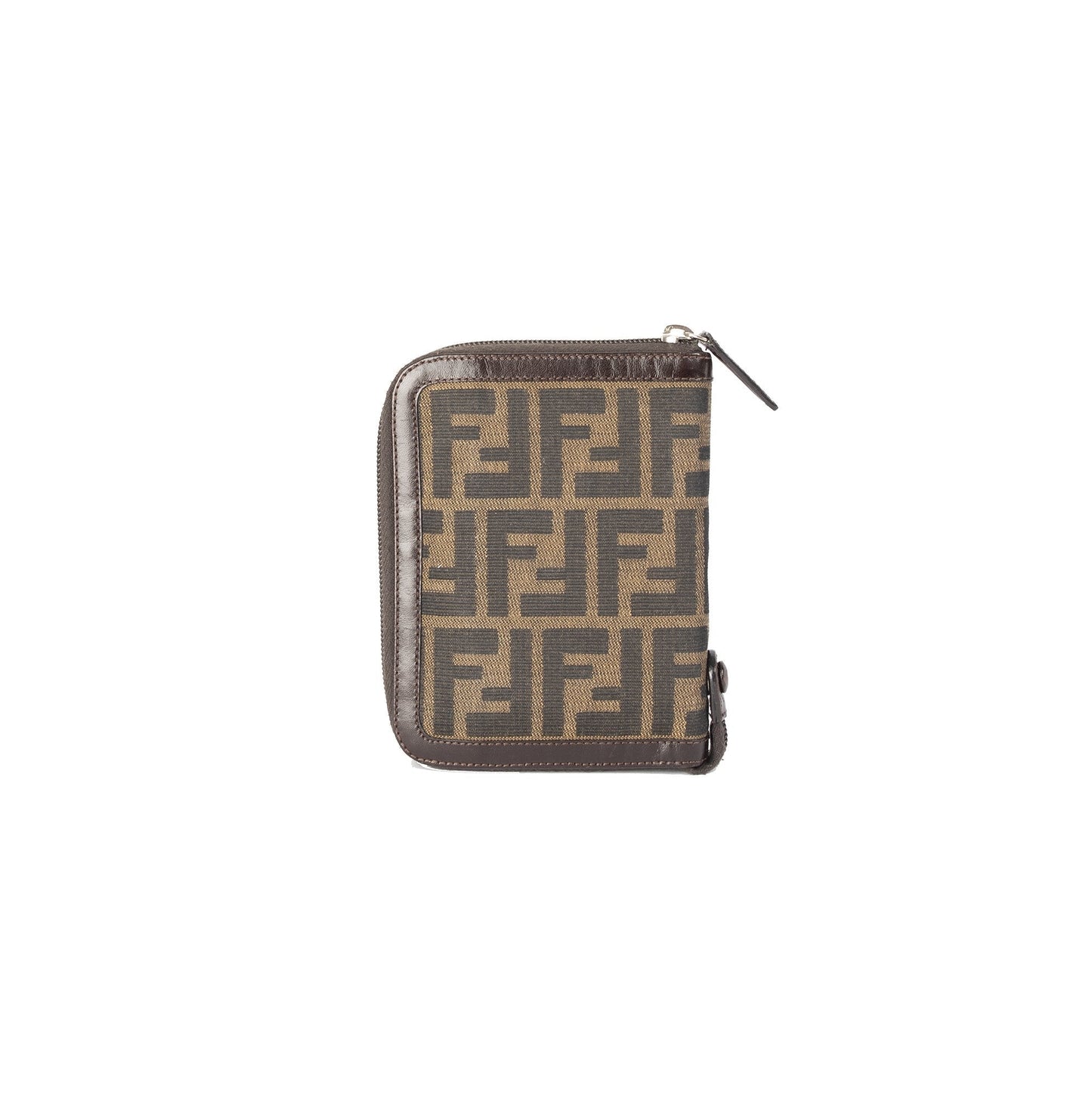 Fendi Zucca Zip Agenda Travel Bag
