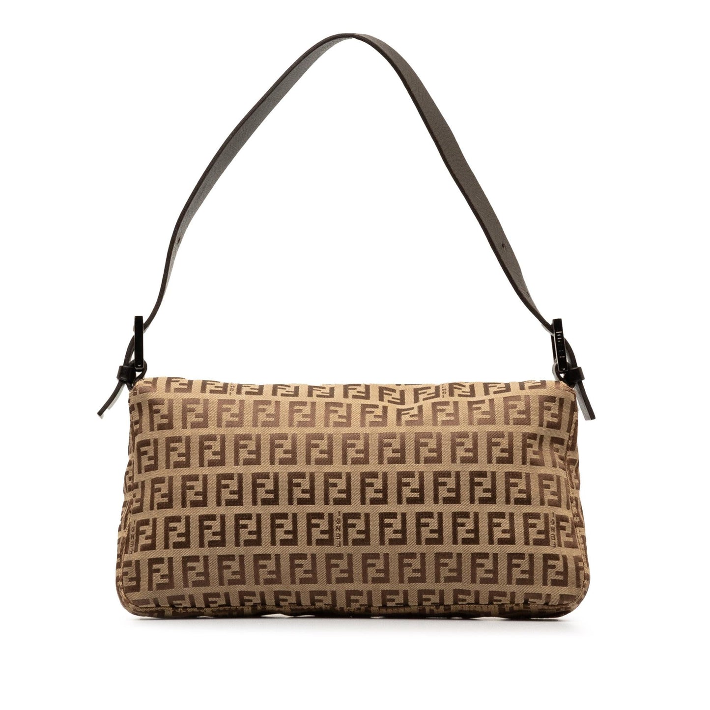 Fendi Zucchino Baguette Shg Zd7Nkg Shoulder Bag Canvas
