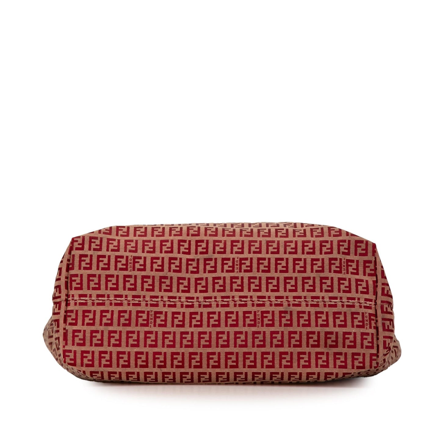 Fendi Zucchino Tote Shg I1242I Canvas Chain Tote Bag