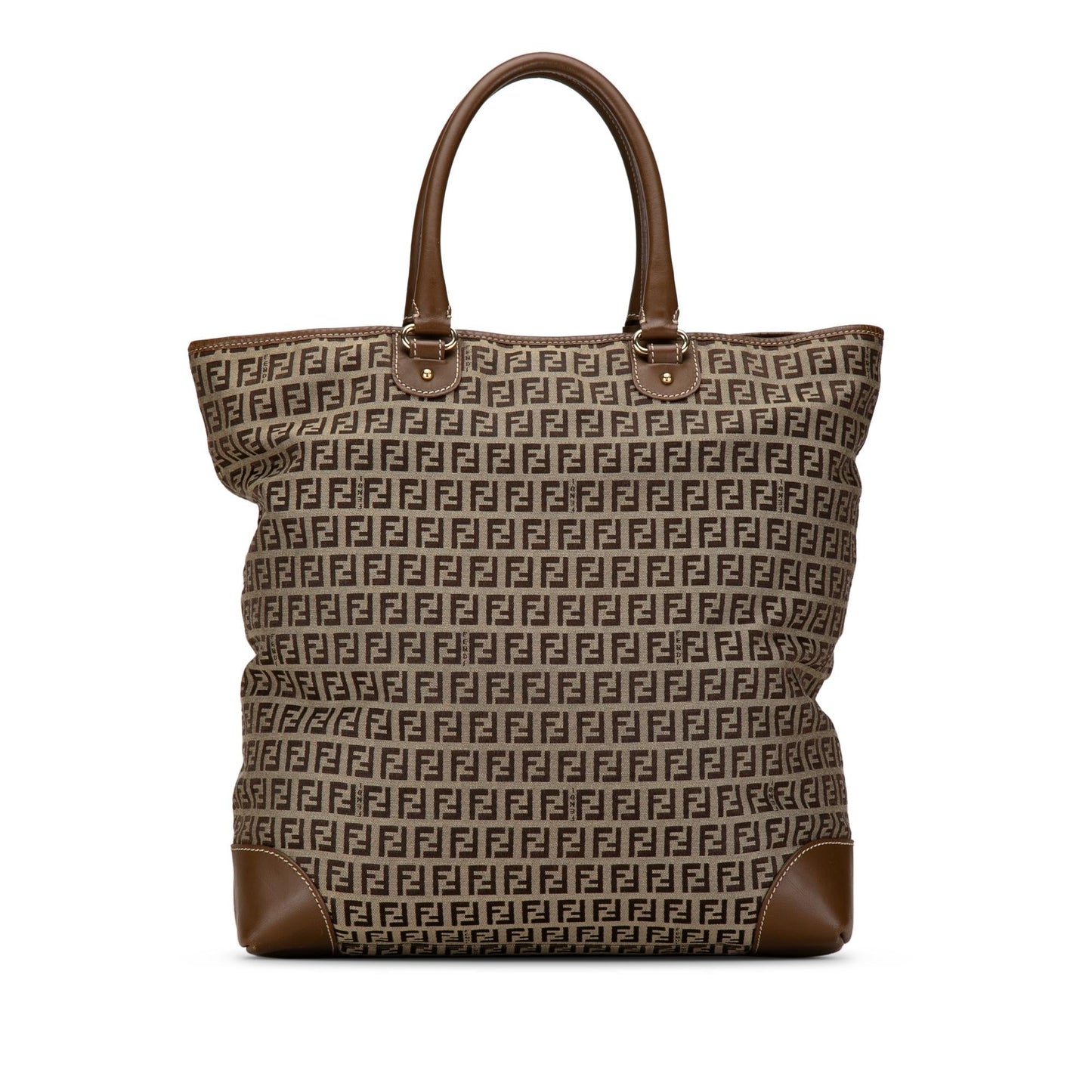 Fendi Zucchino Chef Shopping Tote Canvas Tote Bag Tote Shg Zlusck
