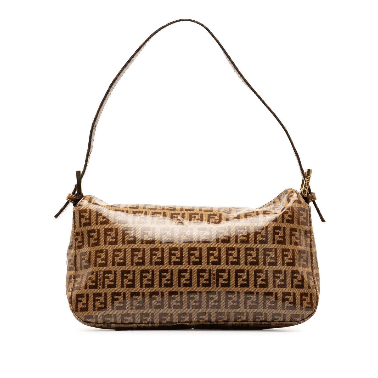 Fendi Zucchino Crystal Double Shoulder Bag Shg Wzabez Flap