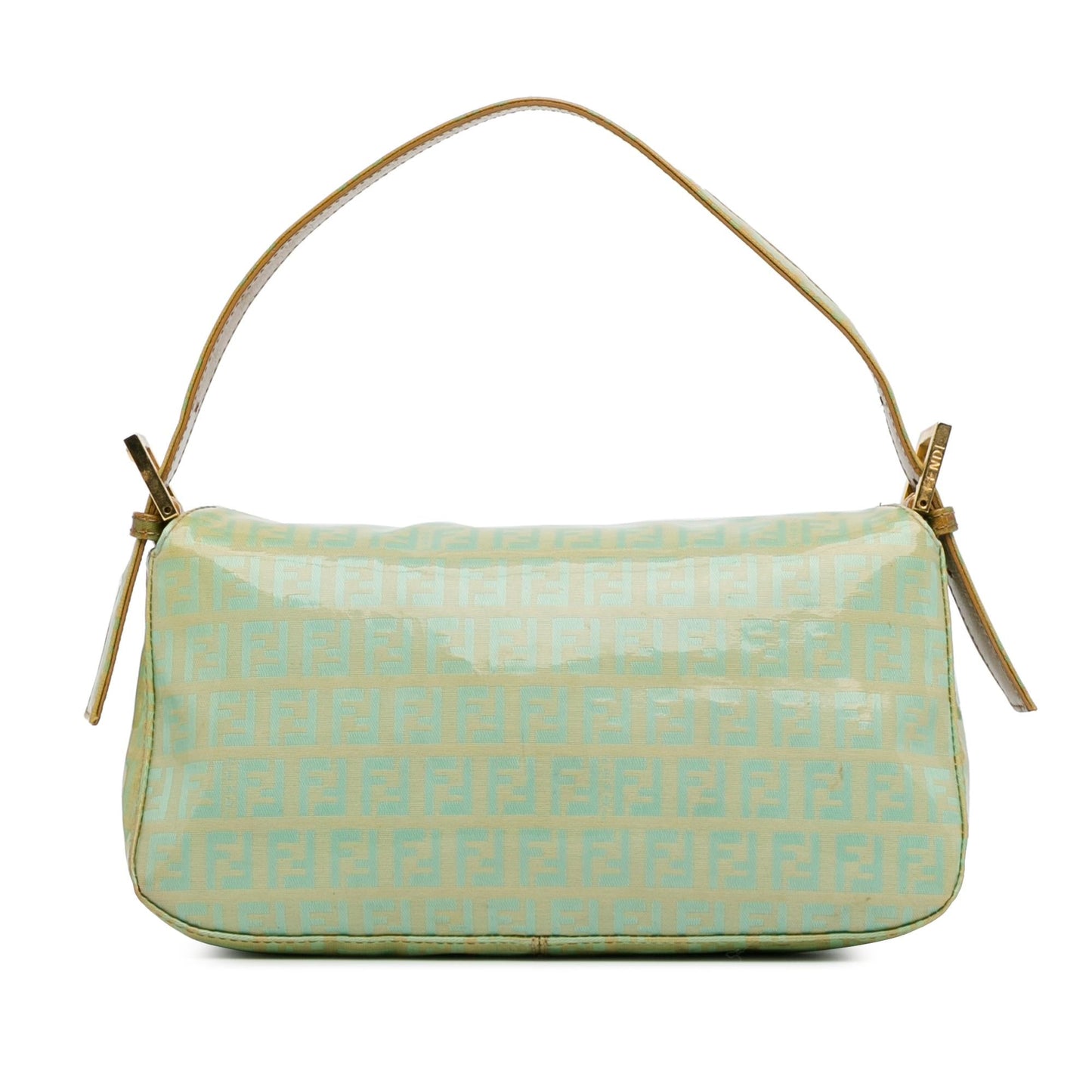 Fendi Zucchino Crystal Double Shoulder Bag Shg Mrdrwo Flap
