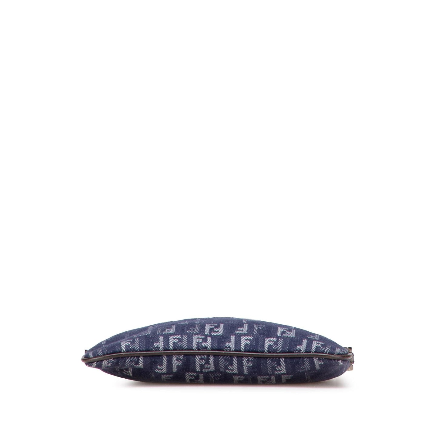 Fendi Zucchino Crossbody Denim Crossbody Bag
