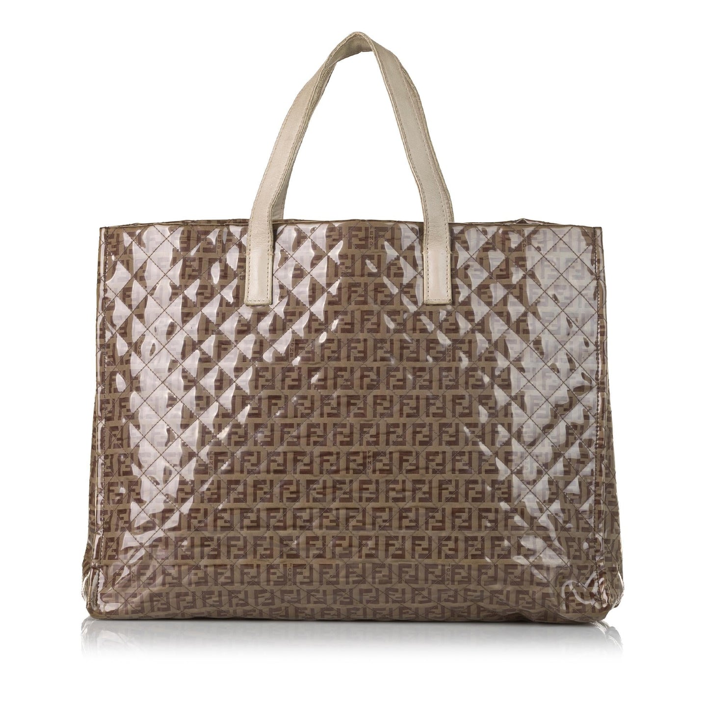 Fendi Zucchino Glazed Tote Shg Apegg6 Tote Bag