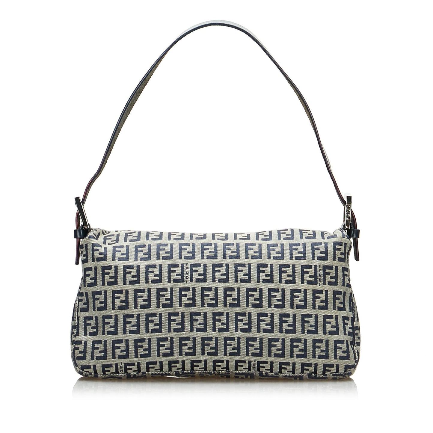 Fendi Zucchino Mamma Baguette Shg Ycshwr Handbag Shoulder Bag