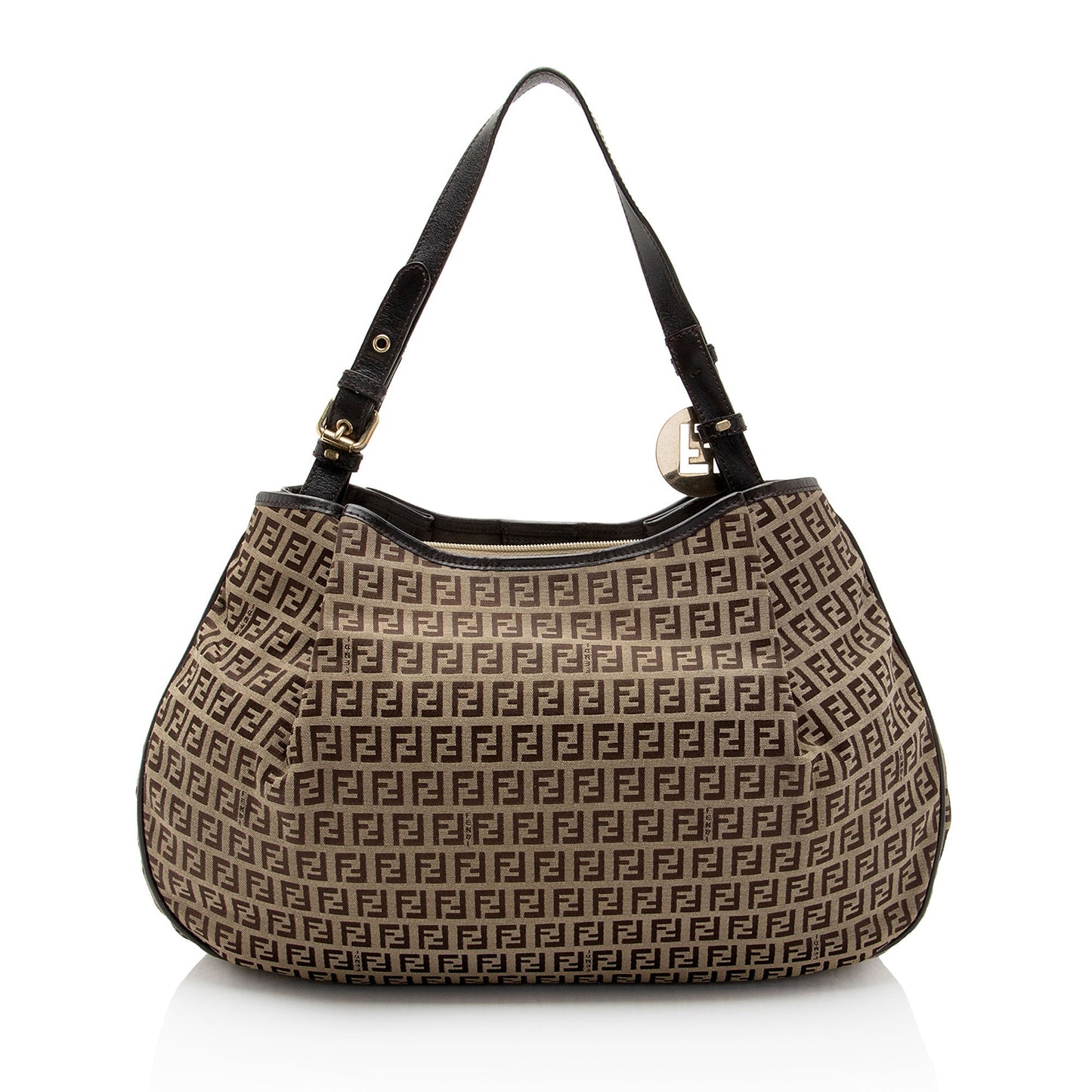 Fendi Zucchino Hobo Shf Opb5Id Medium Shoulder Bag