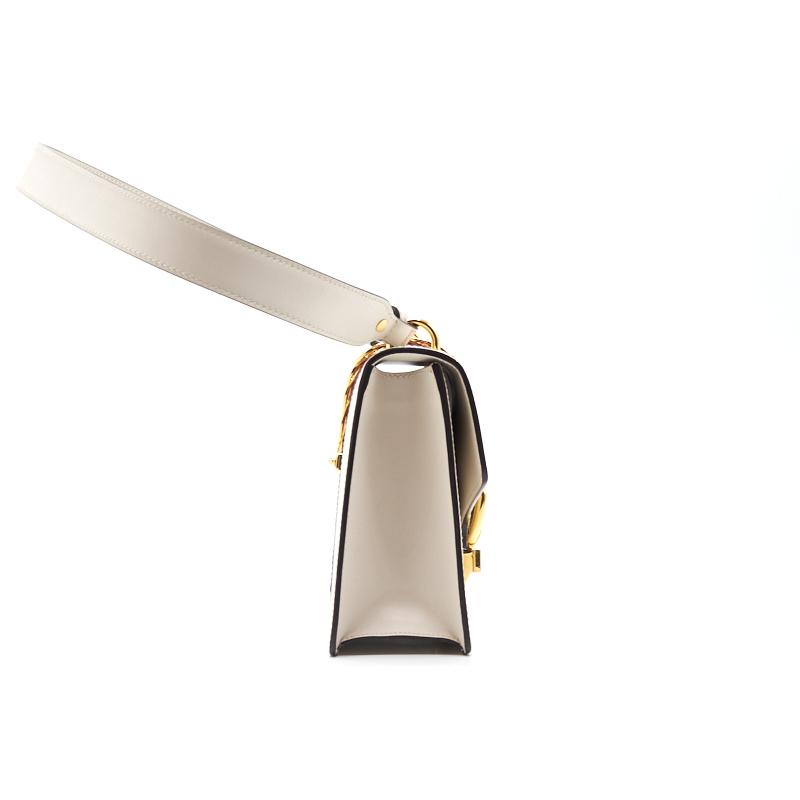 Gucci Sylvie Shoulder Bag White Small