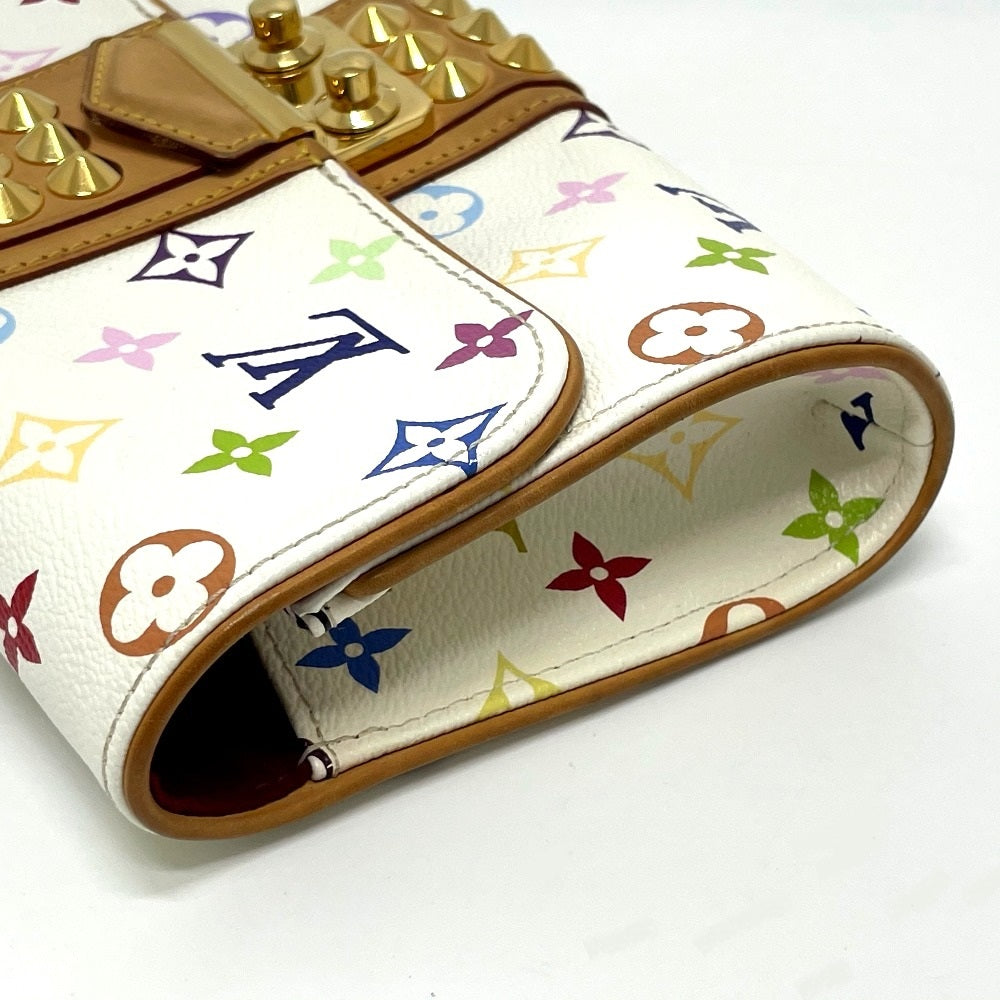 Louis Vuitton business M45639 Pochette Courtney Monogram Canvas Multicolor Clutch Bag