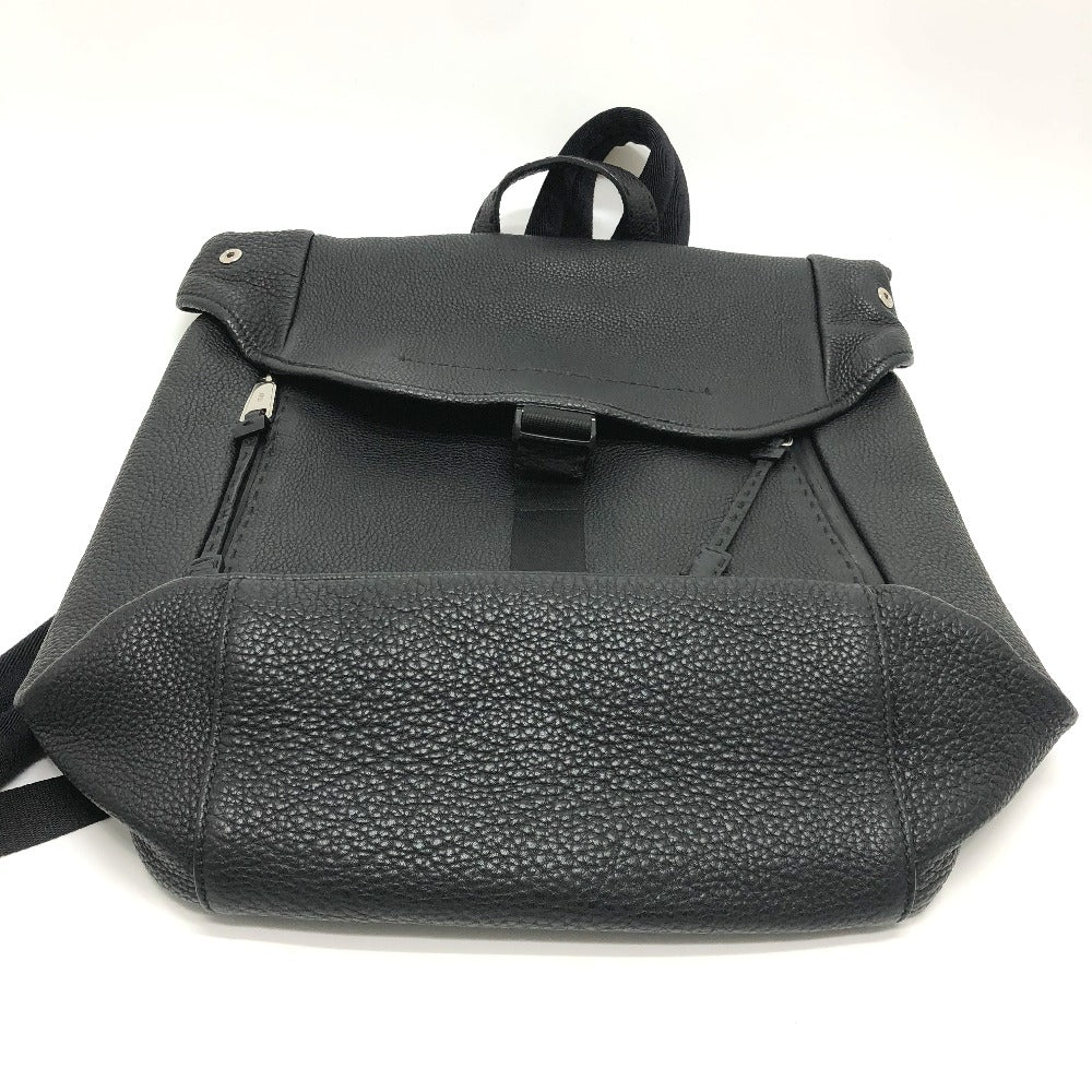Fendi Backpack 7Vz011 Backpack Mens Leather Black