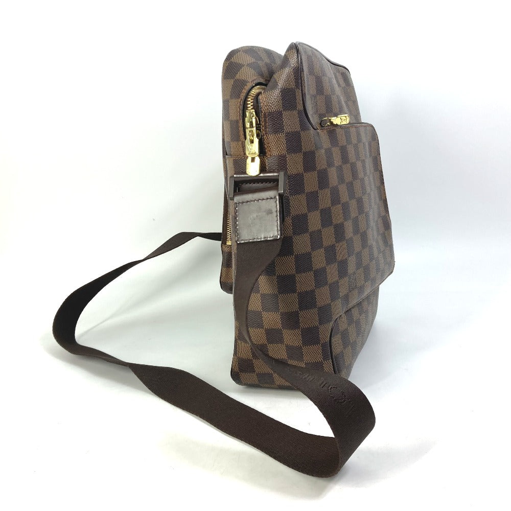 Louis Vuitton N41441 Damier Olaf MM Canvas Brown Shoulder Bag
