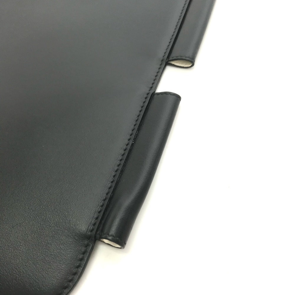 Ipad Case By Color D Mens(Unisex) Handbag Leather Black Travel Bag
