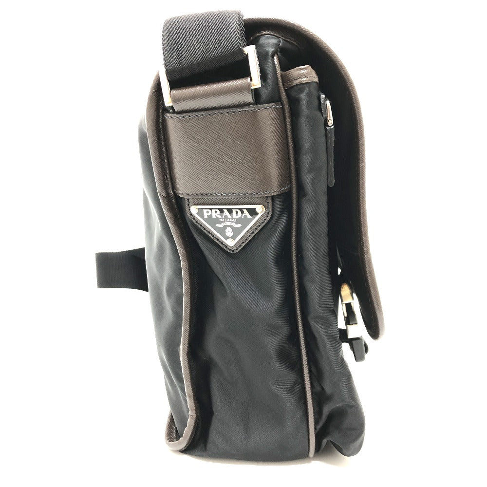 Shoulder Bag Messenger Bag Mens Nylon Black