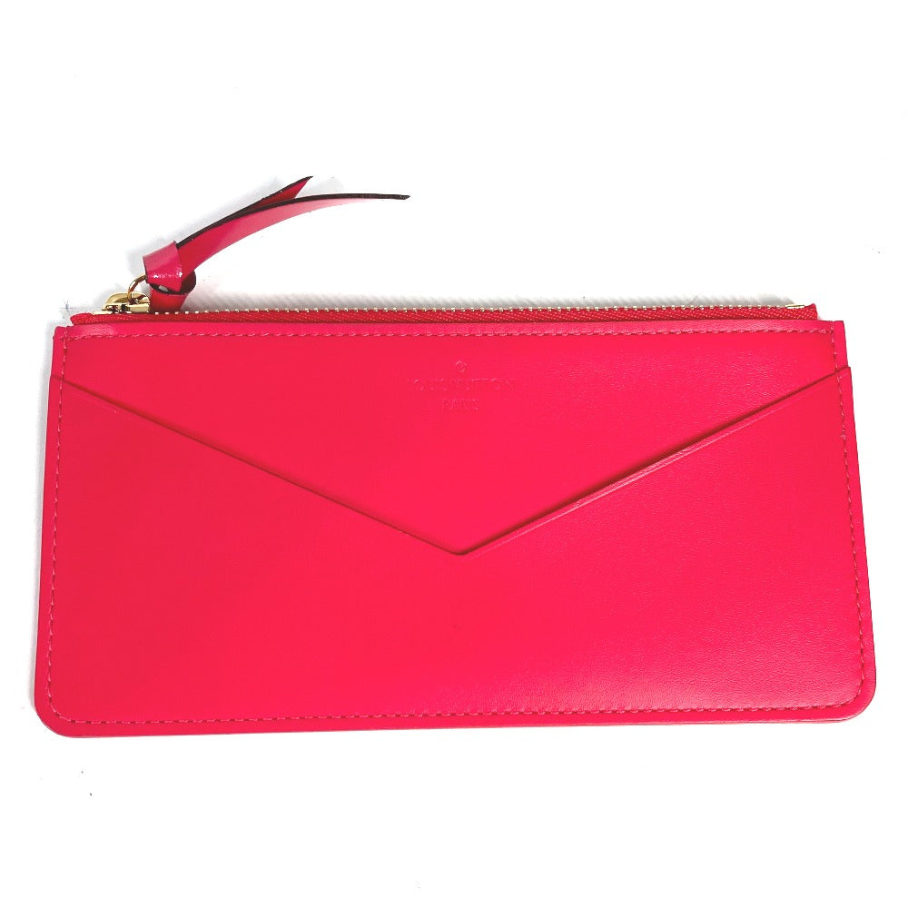 Louis Vuitton Long Purse M61689 Vernis Monogram Pink Wallet Case