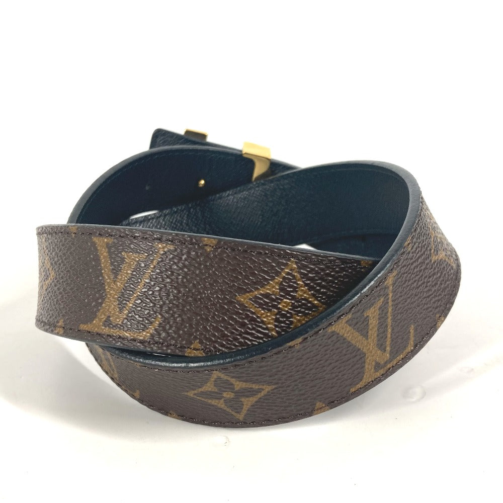 Louis Vuitton M9453W Suntulle Initial 80 Monogram Canvas Brown Belt