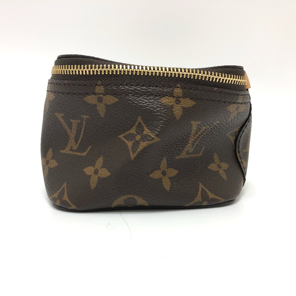 Louis Vuitton Cosmetics Pouch M43688 Cube de Monogram Canvas Brown Handbag
