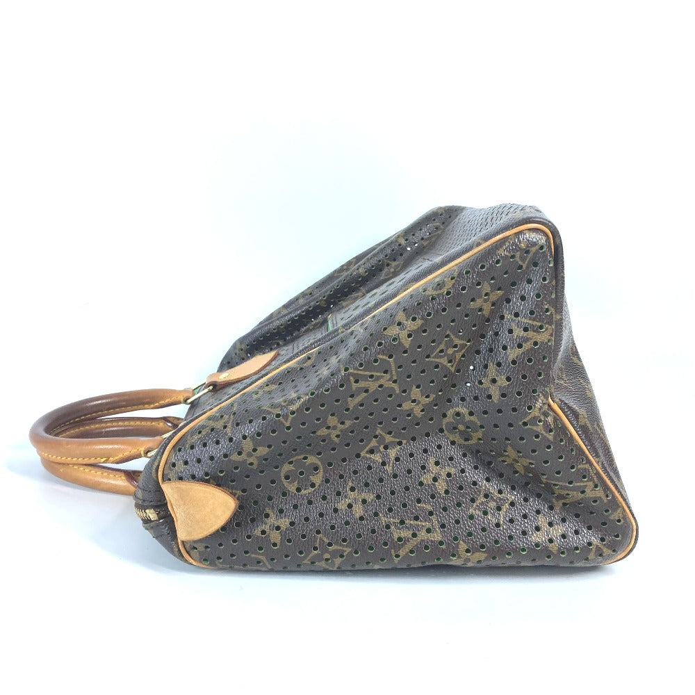 Louis Vuitton M95181 Perfo Speedy 30 Monogram Canvas Green Handbag