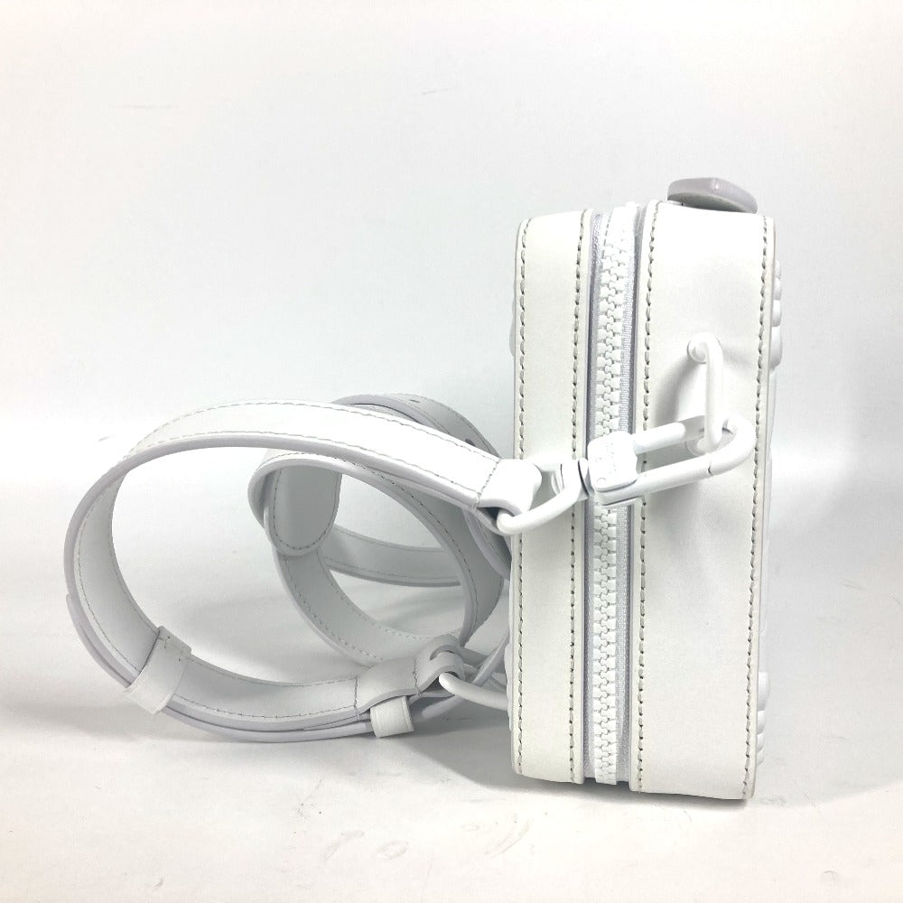 Louis Vuitton M21833 Ornament Soft Trunk Leather White Shoulder Bag