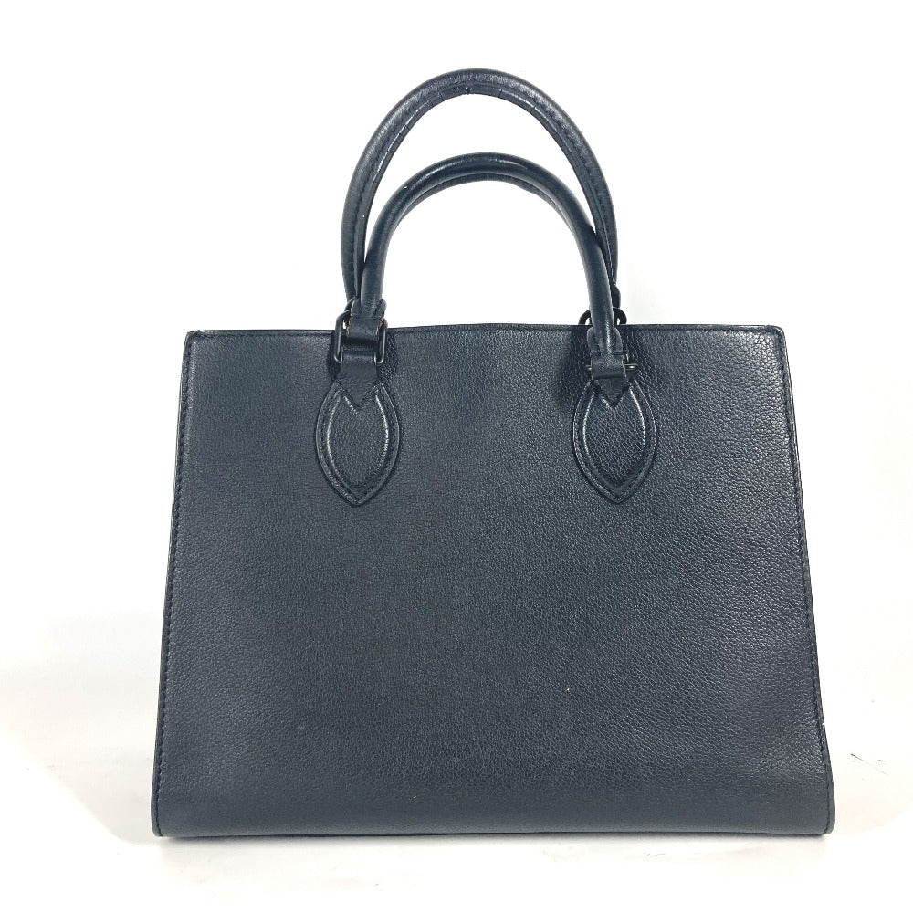 Louis Vuitton M55845 Grain Rock Me PM Leather Calfskin Black Shoulder Bag