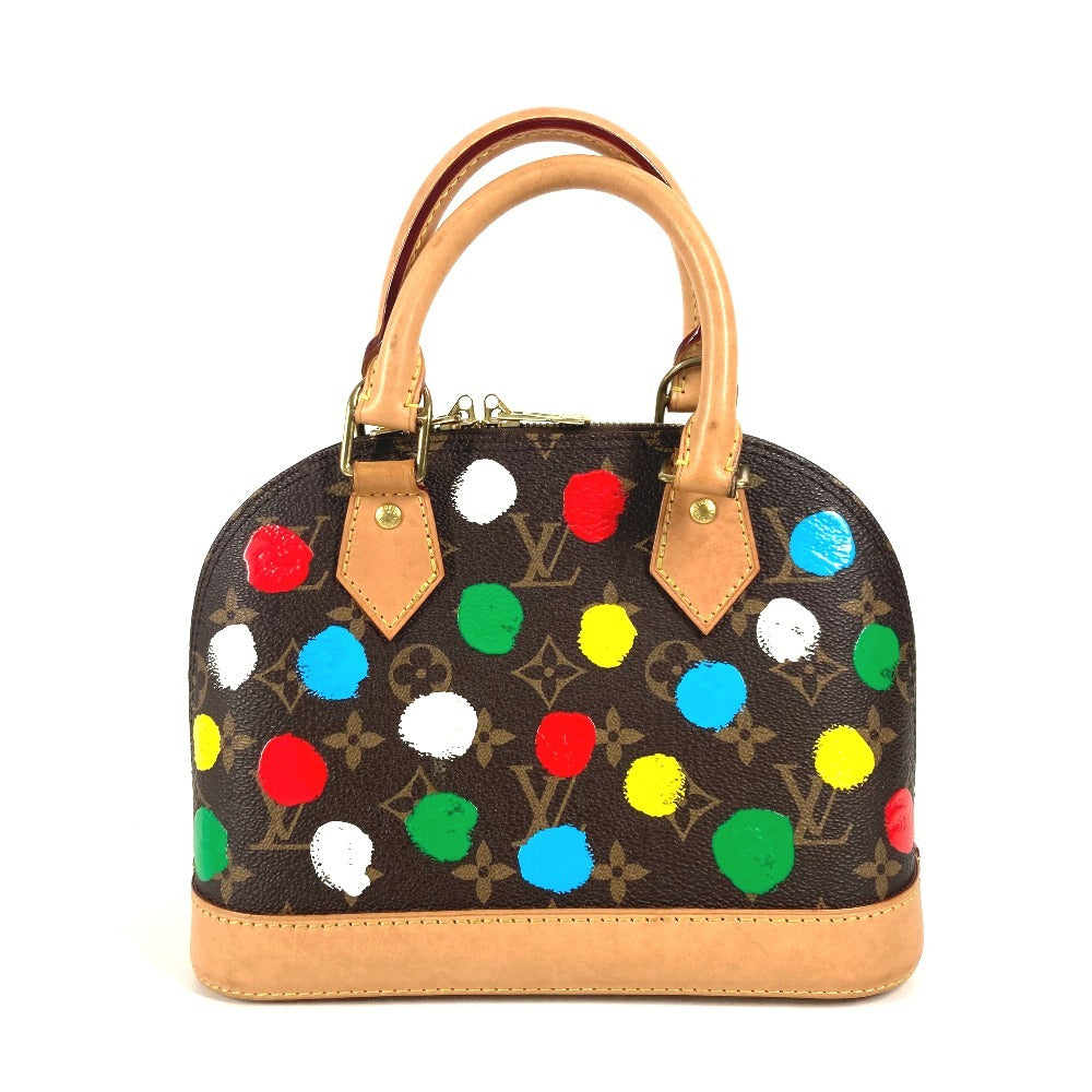 Louis Vuitton M46431 Painted Dot Yayoi Kusama Monogram Canvas Brown Handbag