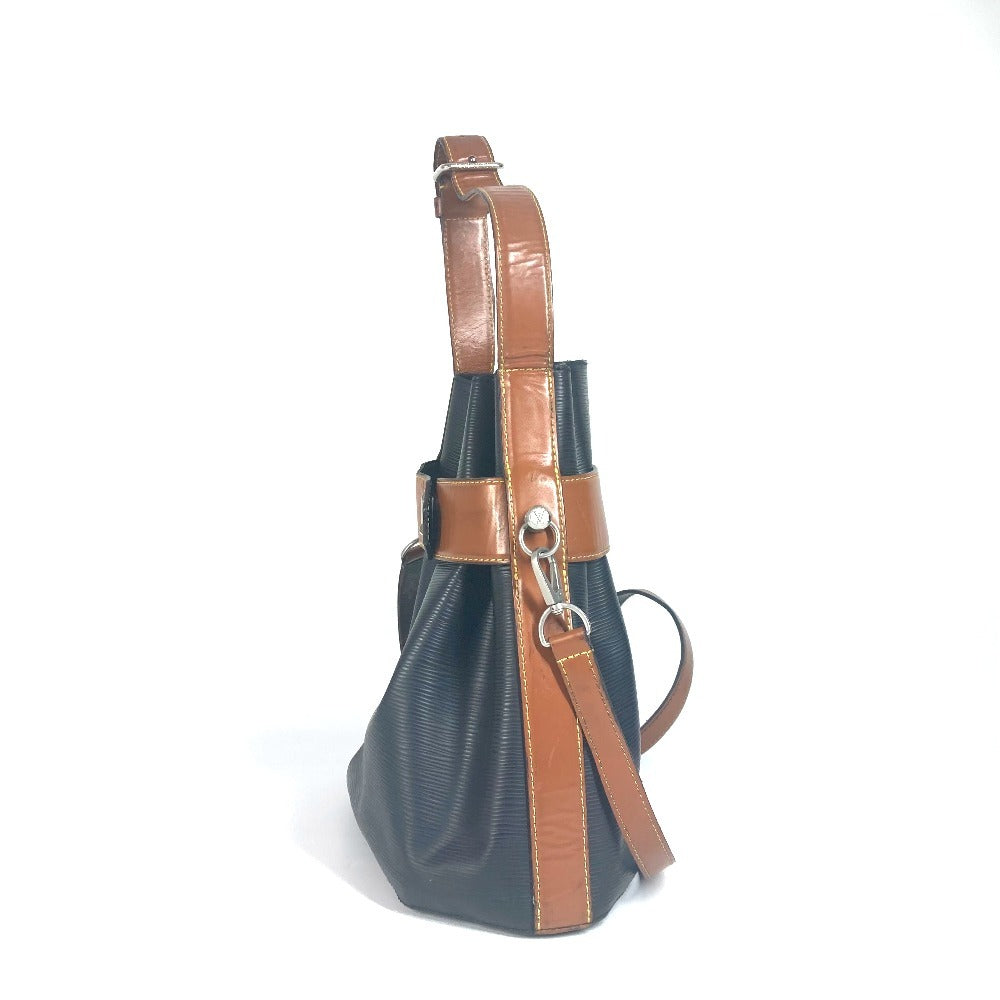 Louis Vuitton M52804 Epi by color Leather Black Bucket Shoulder Bag