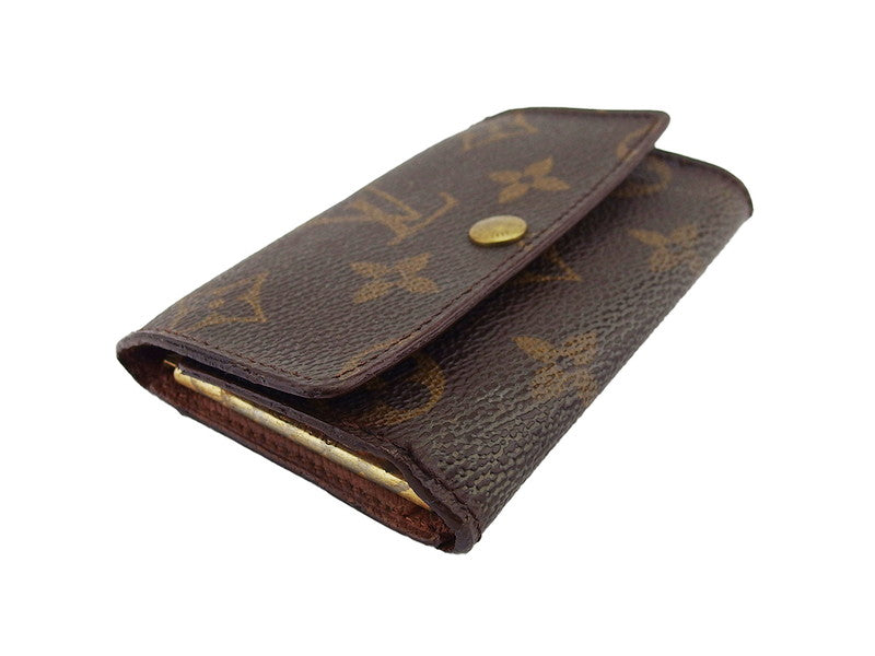 Louis Vuitton Key holder M62630 Multicles6 Brown Beige Gold Key Chain