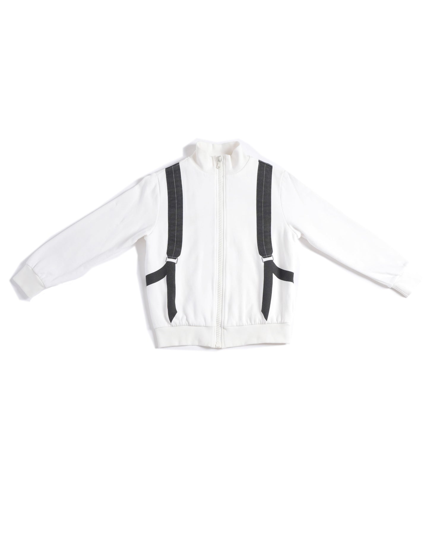 Fendi Handbag Kids Zipper Jacket In Boys White