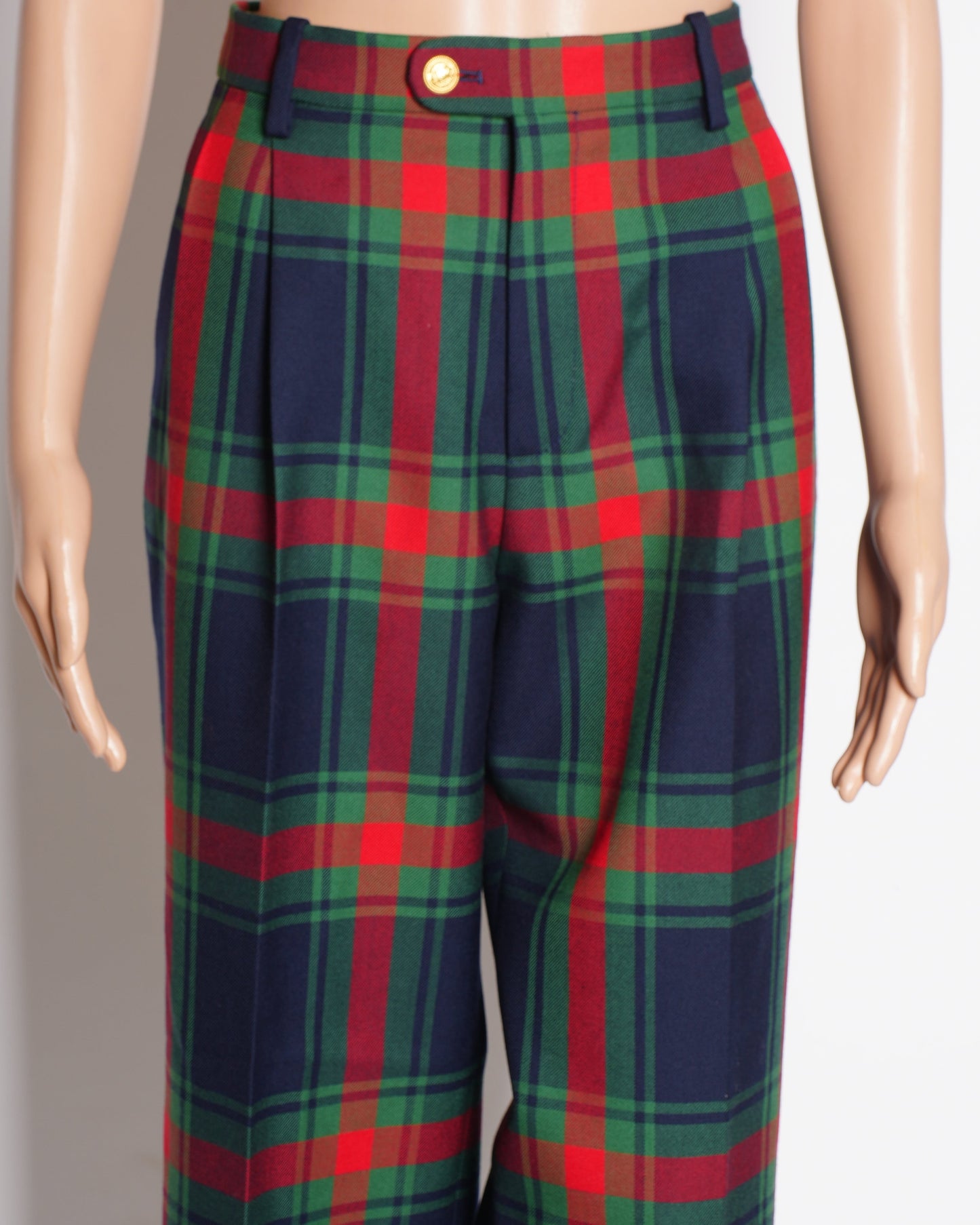 Gucci Women's Plaid Checks Tro rs