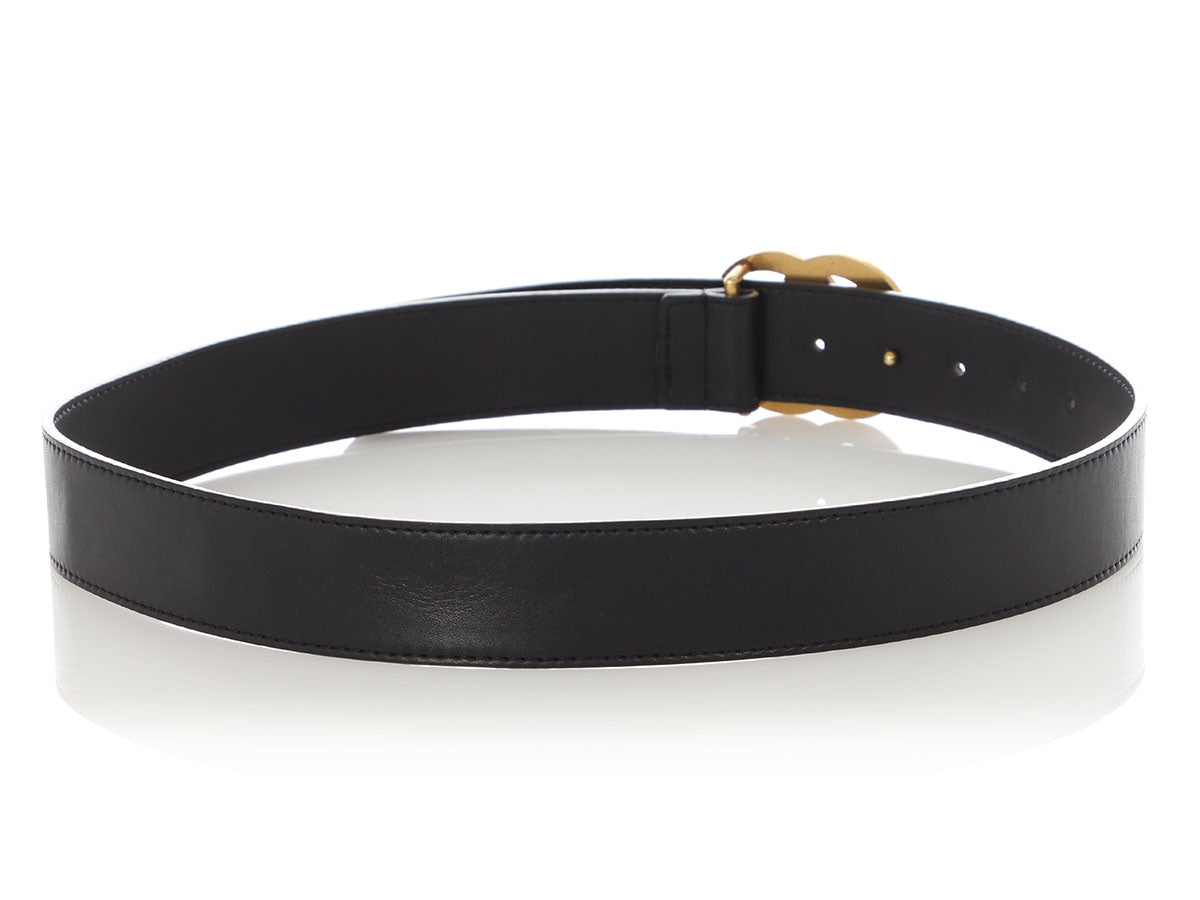 Gucci Marmont Belt Handbag Black Accessory 4