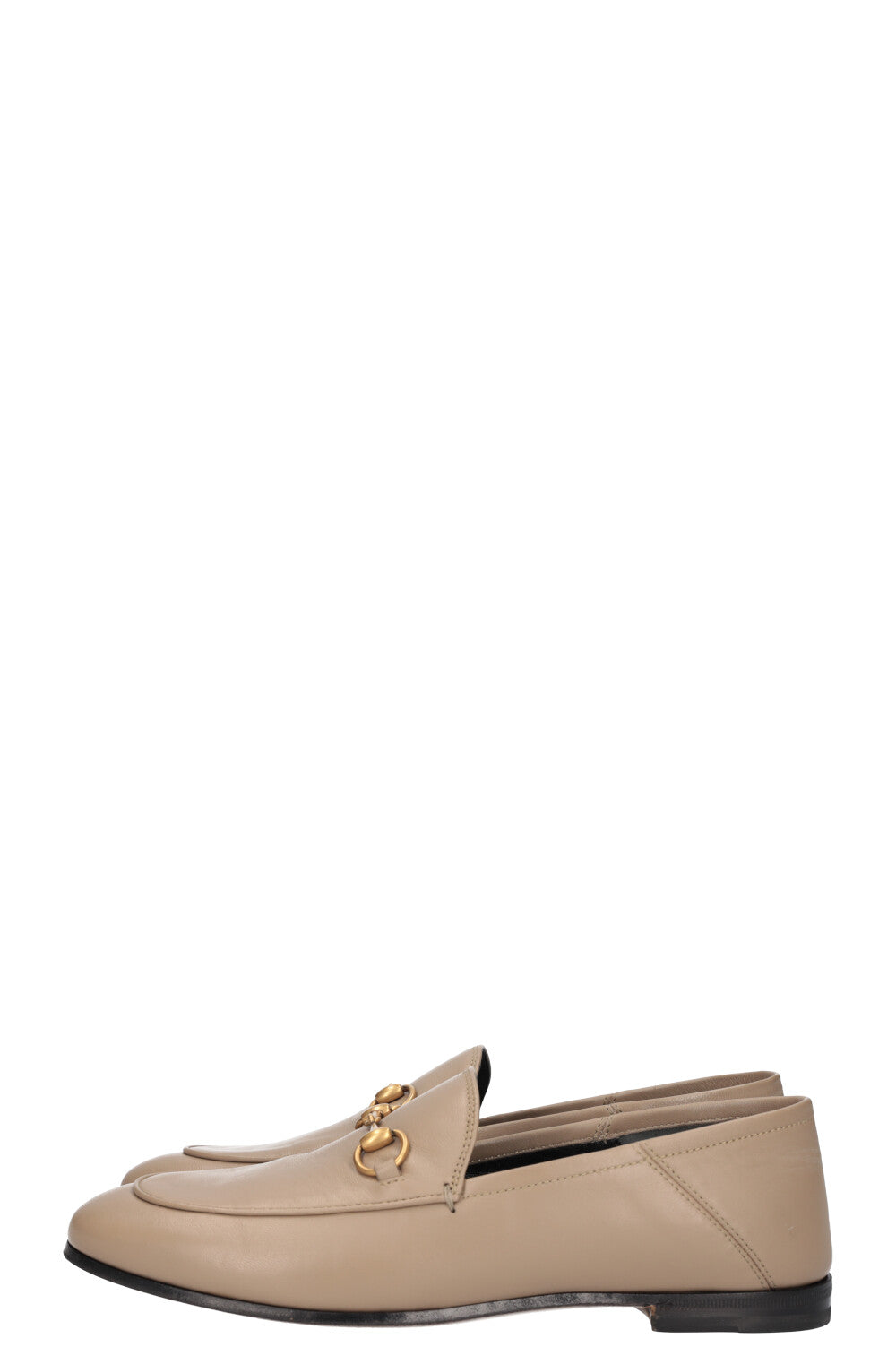 GUCCI Jord n Flats Taupe