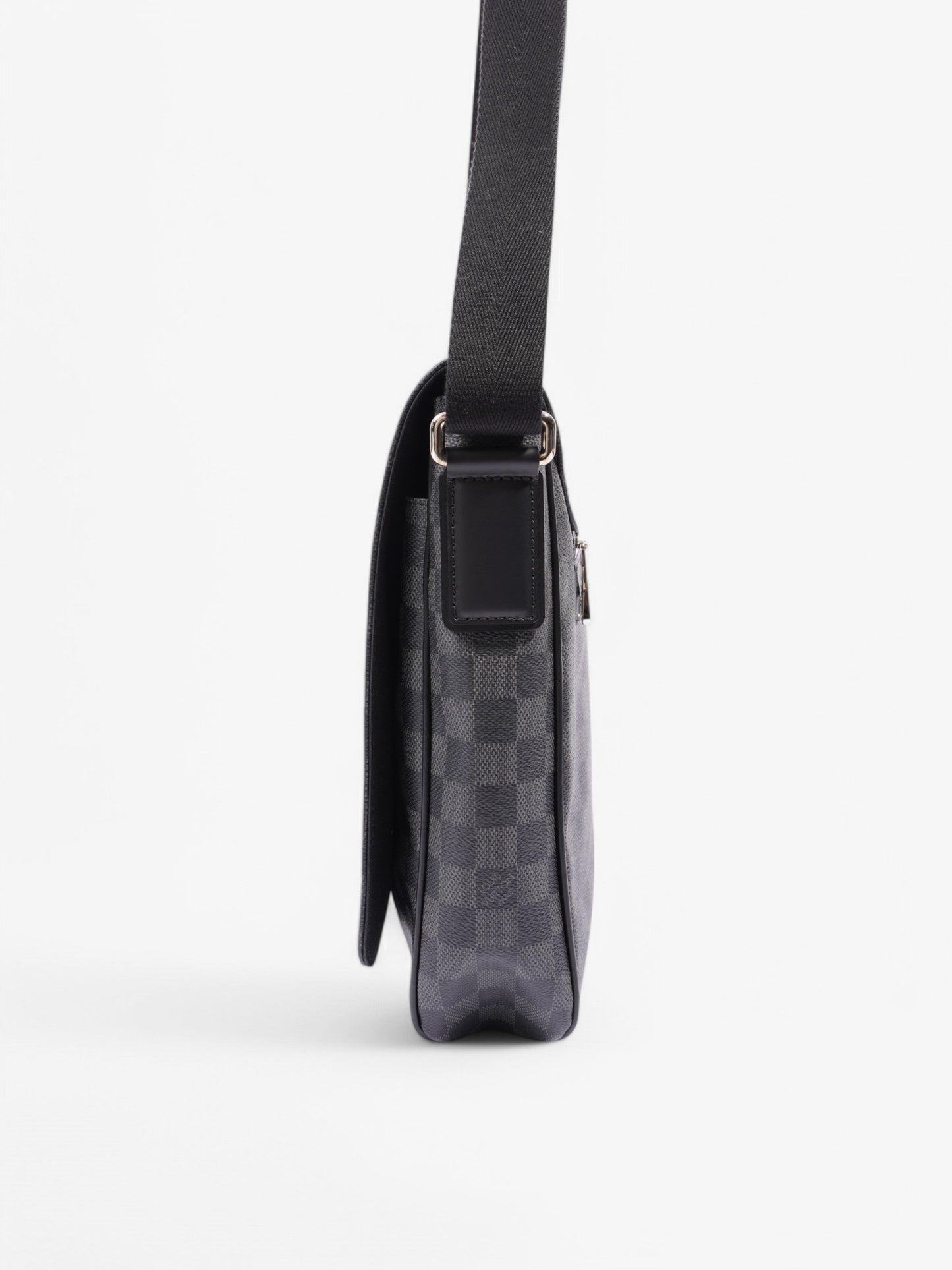 Louis Vuitton District Messenger Graphite Coated Damier Canvas Coated Canvas Apparel