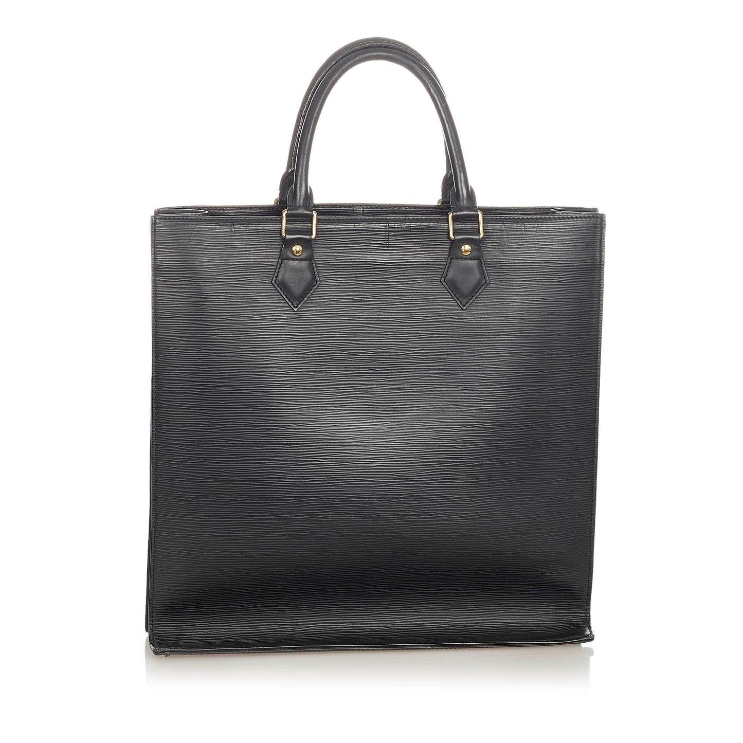 Louis-Vuitton Louis Vuitton Epi Sac Plat PM Black