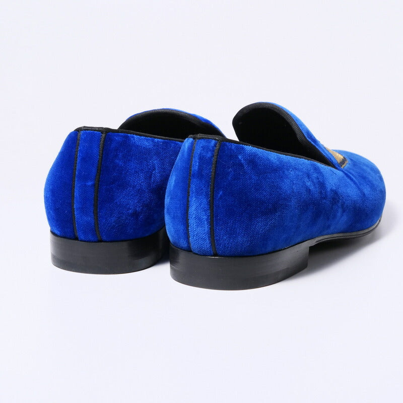 Louis Vuitton Slip-on Velor 7 Blue Handbag