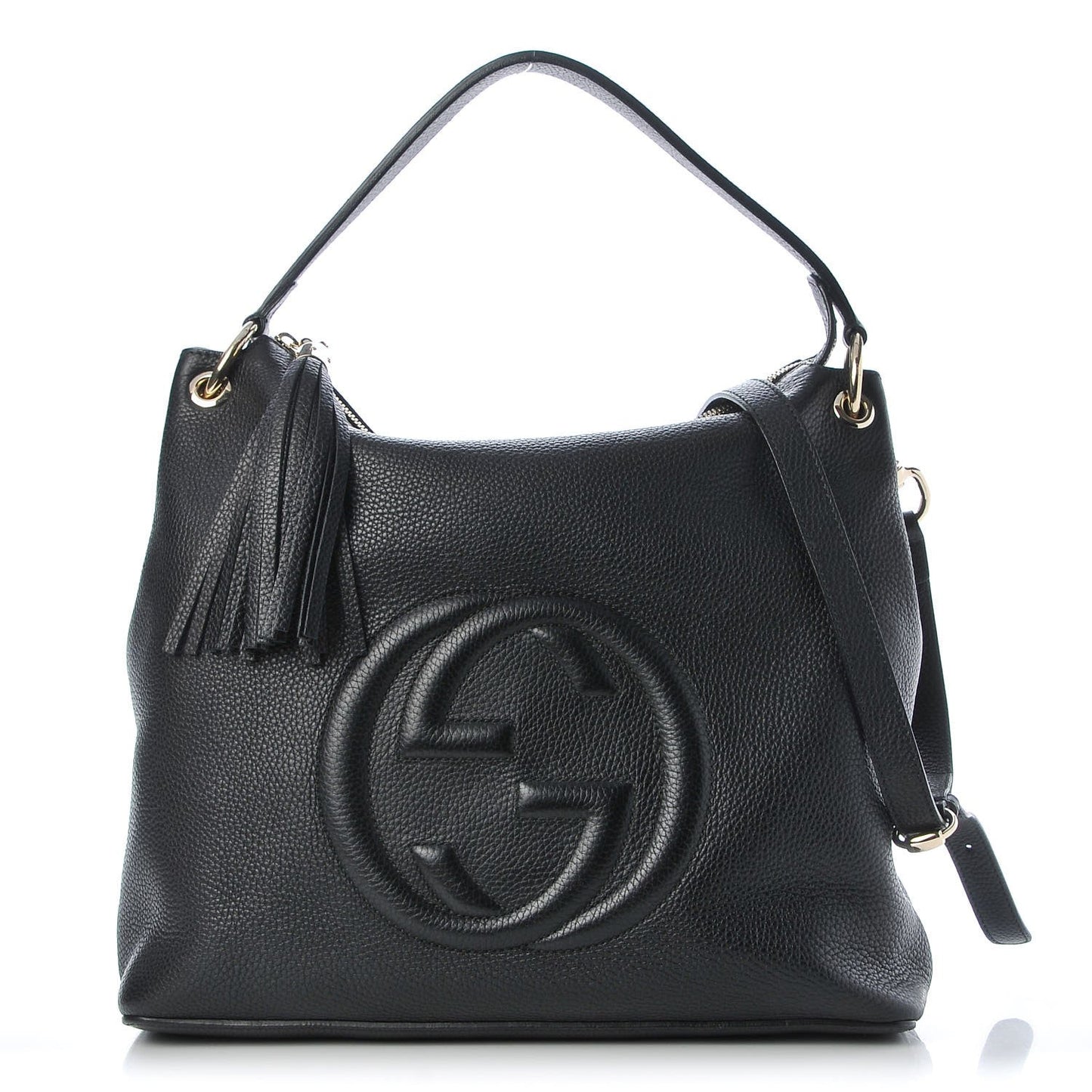 Gucci SOHO Leather Calfskin Large Shoulder Bag