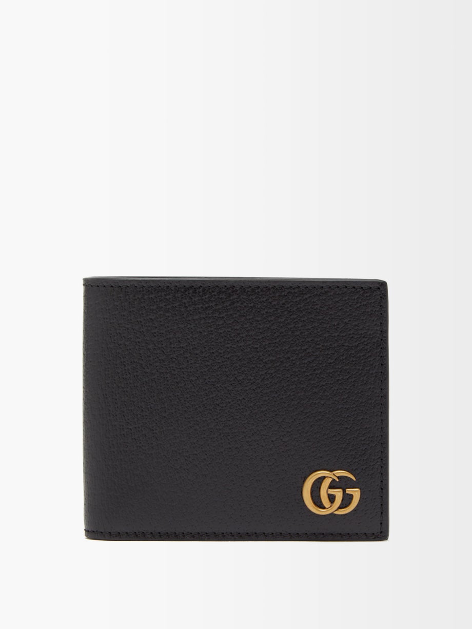 Gucci GG MARMONT BI-FOLD Leather Wallet Case