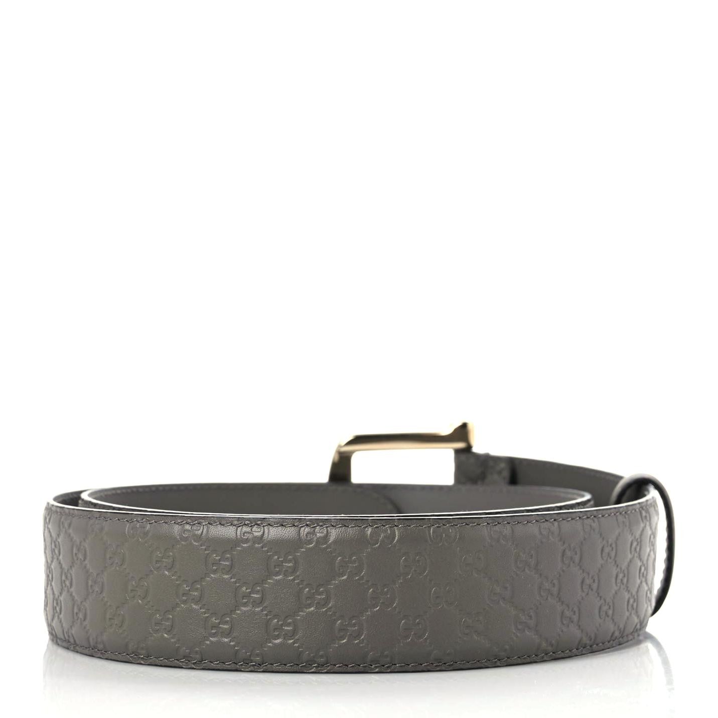 Gucci GG Leather Belt