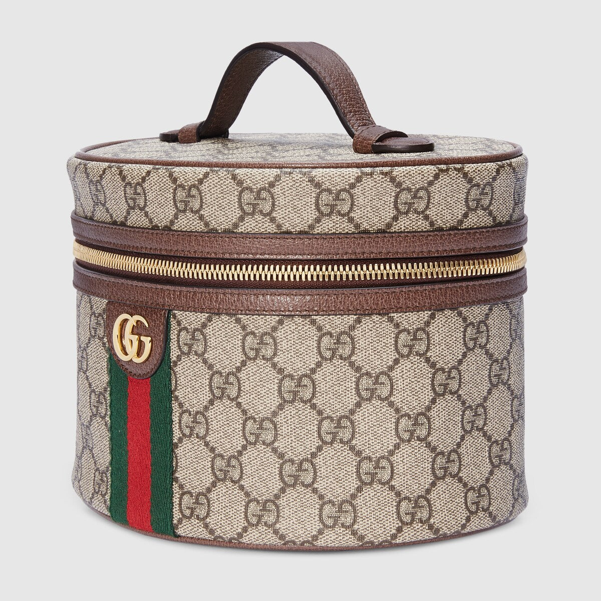 Gucci GG OPHIDIA COSMETIC Top Handle Travel Bag